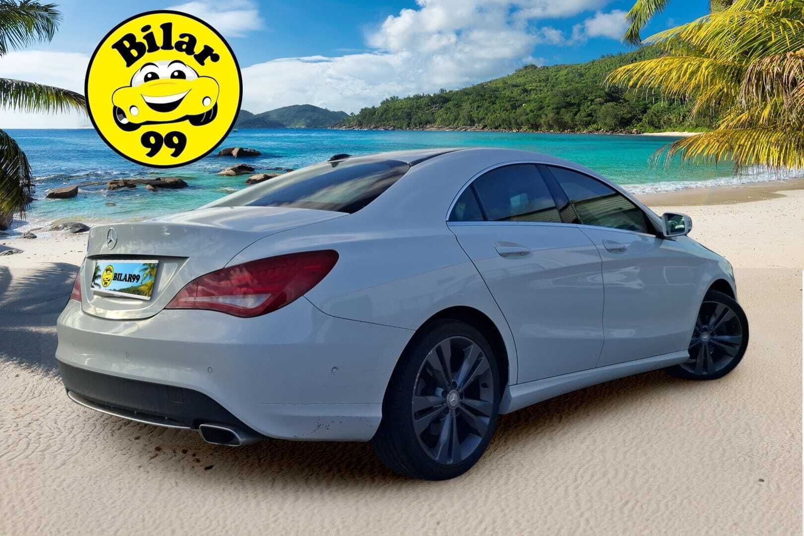 Mercedes-Benz CLA 2014 180 BE A Premium Business * Suomiauto /  Puolinahkasisusta / Lohko & Sisäpistoke / Vakkari / Xenon - 2x Hyvät renkaat / Siisti yksilö / Juuri tullut Tampereelle!