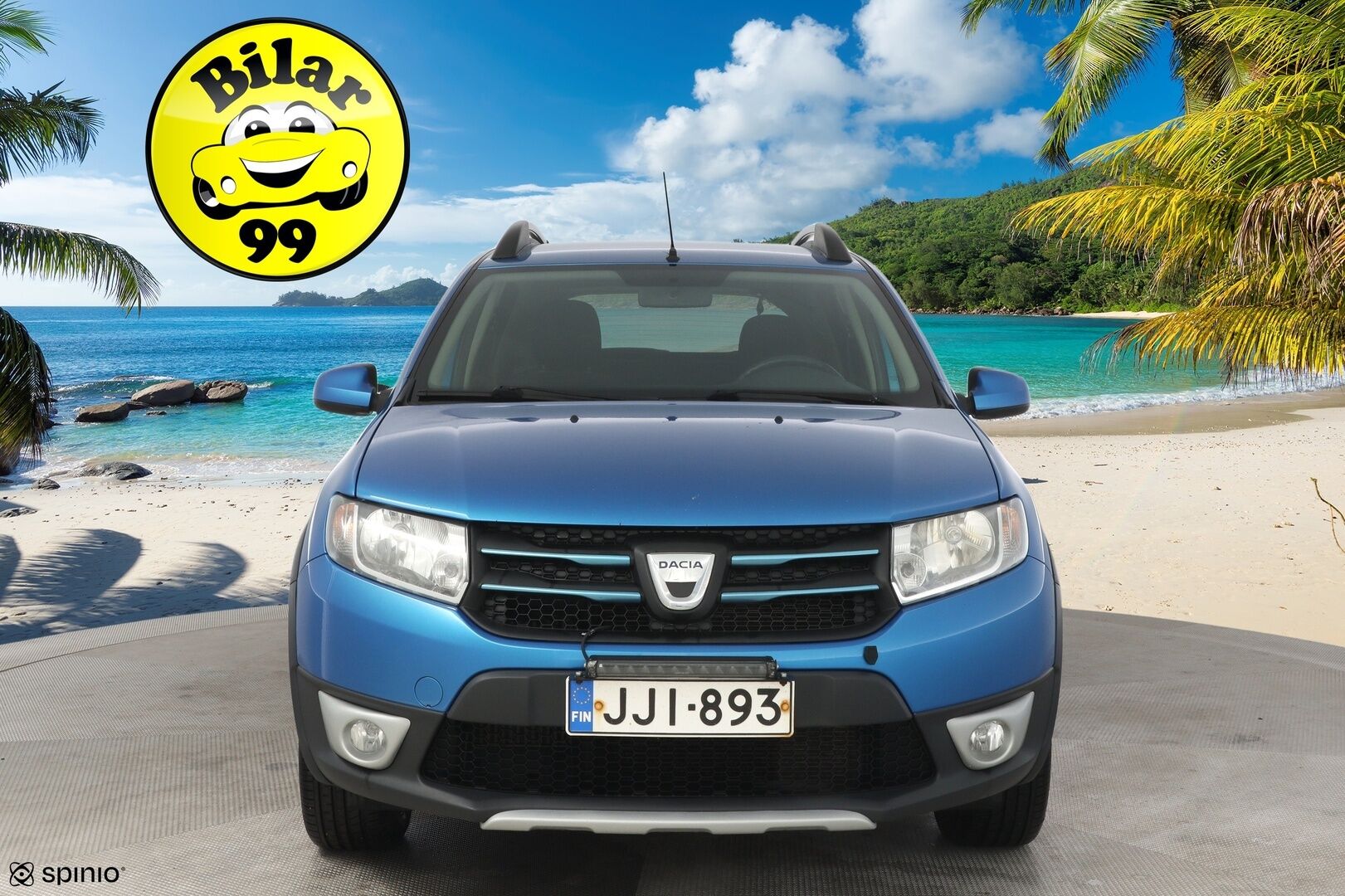 Dacia Sandero 2014 Stepway TCe 90 Prestige **Cruise / Kahdet renkaat / Lohko / Tutka** - Huoltokirja / Hyvät renkaat!