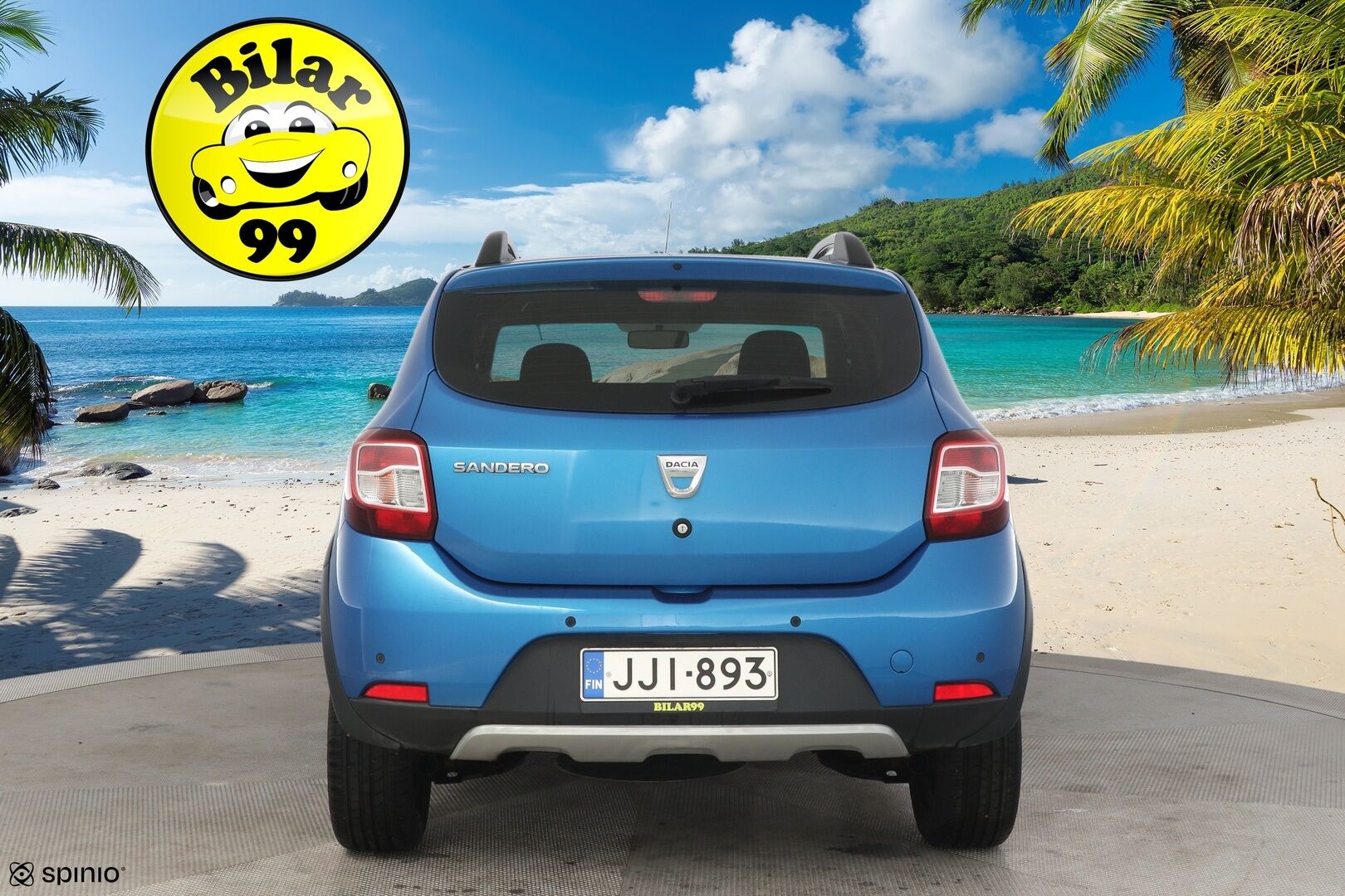 Dacia Sandero 2014 Stepway TCe 90 Prestige **Cruise / Kahdet renkaat / Lohko / Tutka** - Huoltokirja / Hyvät renkaat!