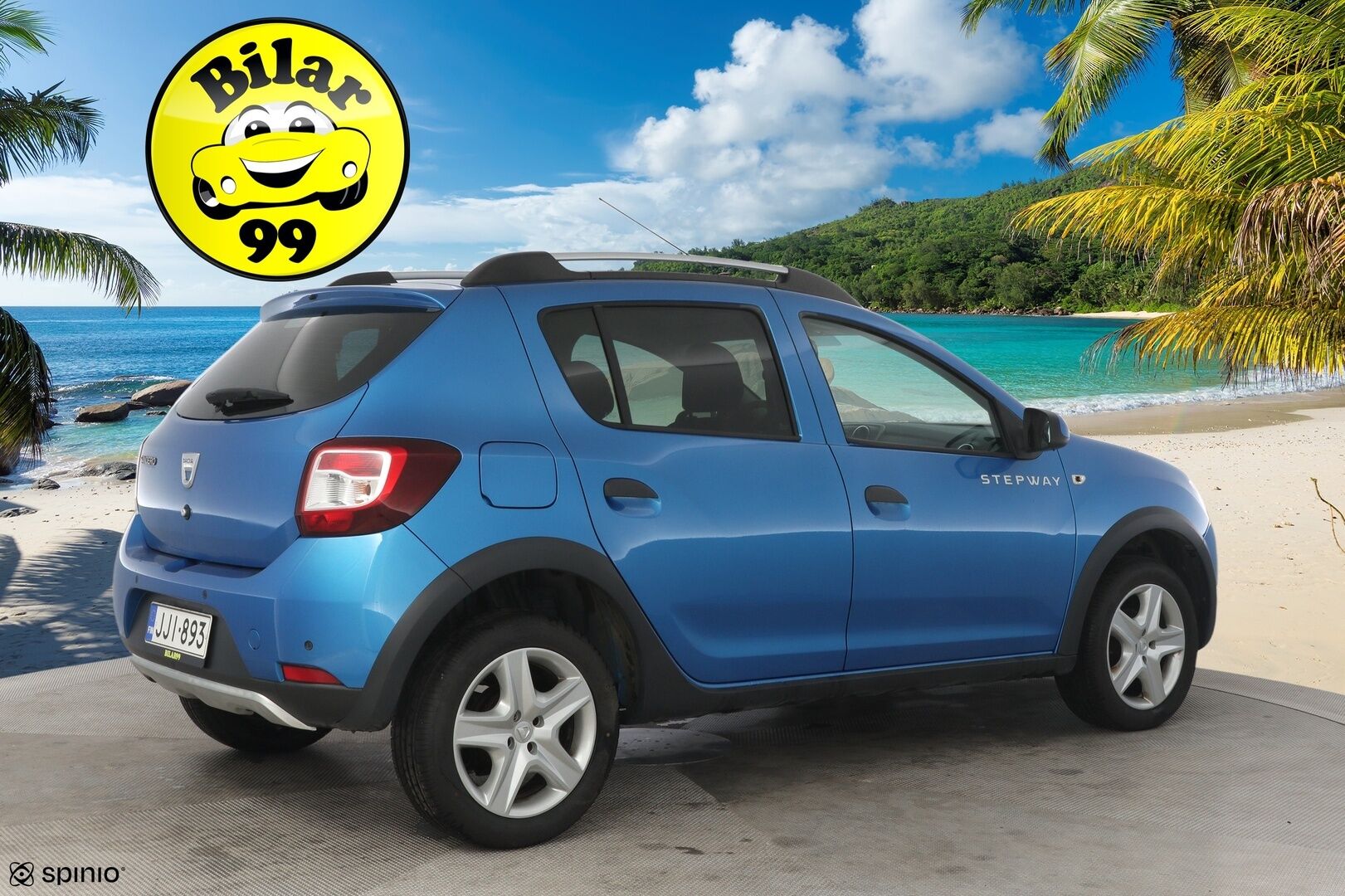 Dacia Sandero 2014 Stepway TCe 90 Prestige **Cruise / Kahdet renkaat / Lohko / Tutka** - Huoltokirja / Hyvät renkaat!