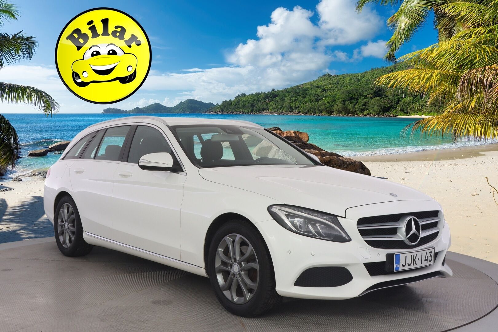 Mercedes-Benz C 2015 180 T A Premium Business *YritysOutlet - Myydään vain yrityksille* - Suomi-auto | LED | Vakkari | Lohko | Koukku | 2x renkaat