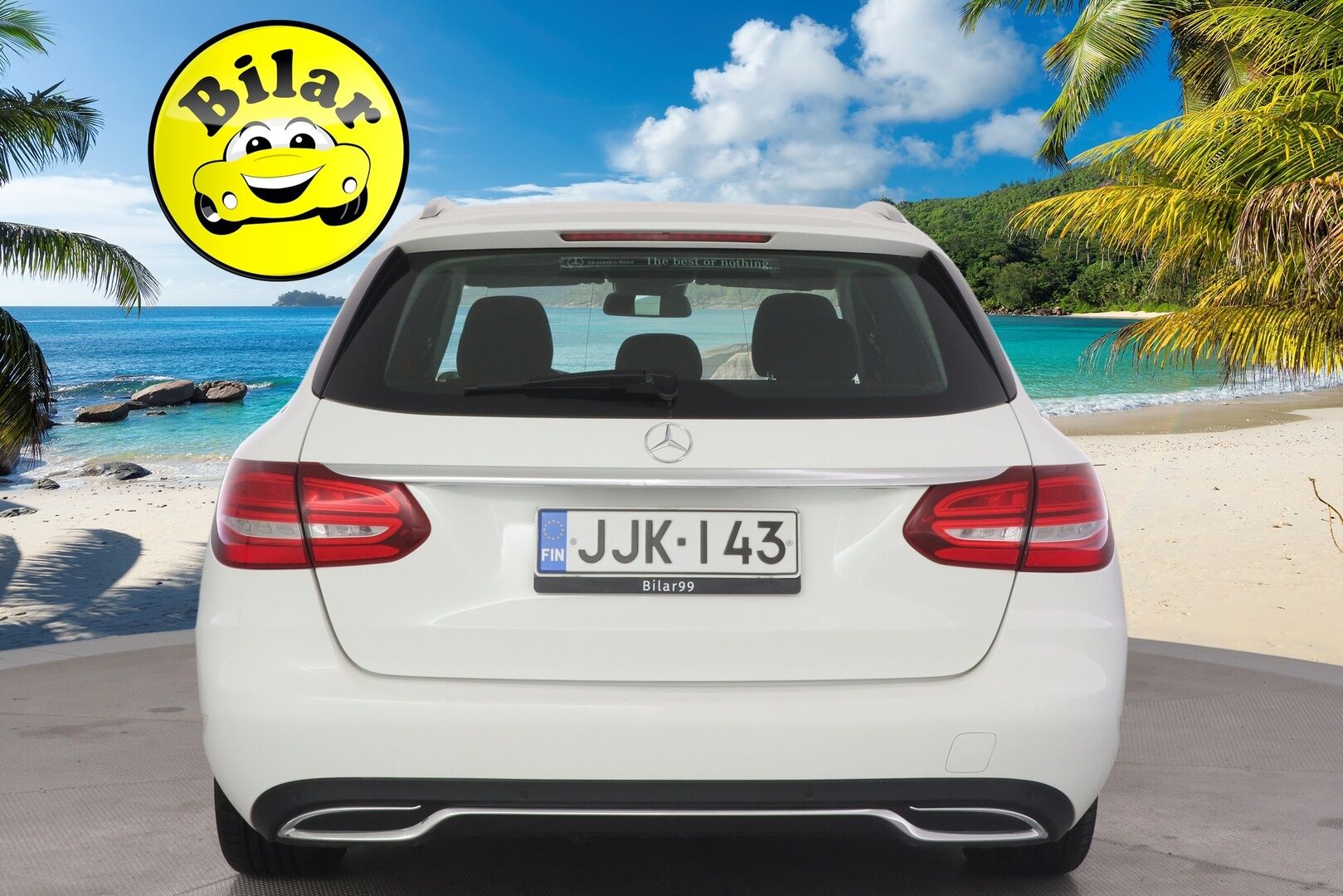 Mercedes-Benz C 2015 180 T A Premium Business *YritysOutlet - Myydään vain yrityksille* - Suomi-auto | LED | Vakkari | Lohko | Koukku | 2x renkaat