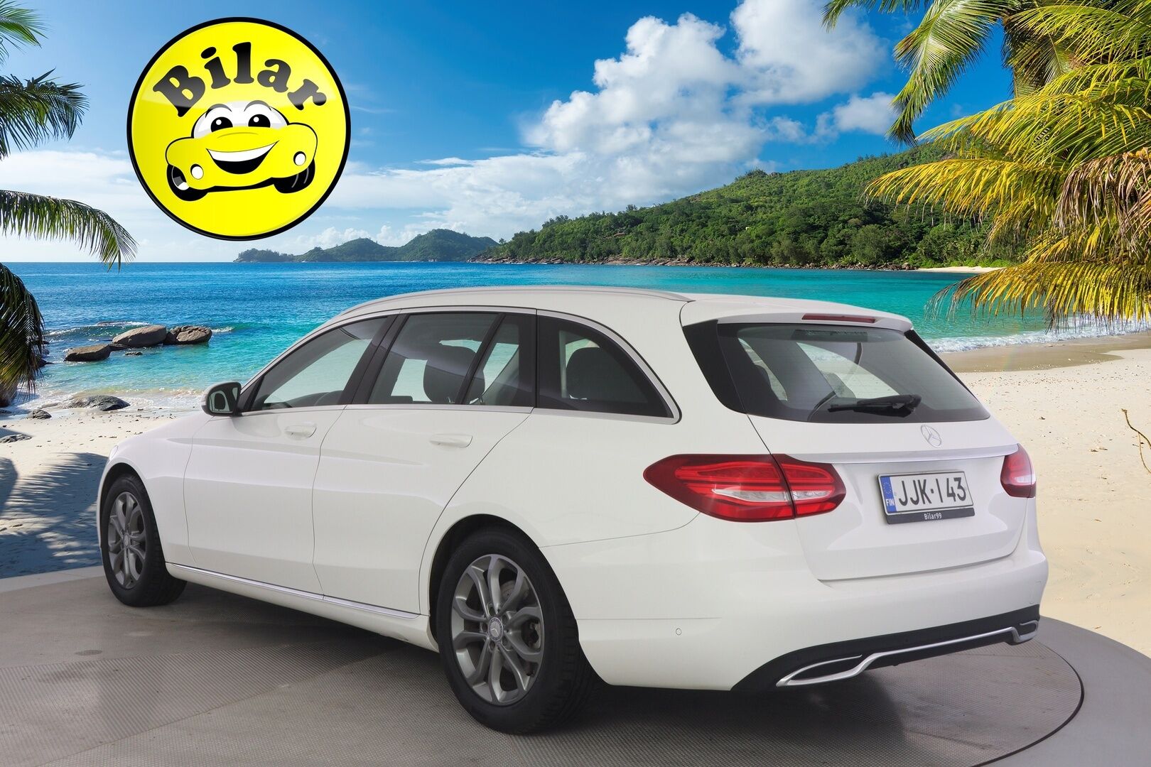 Mercedes-Benz C 2015 180 T A Premium Business *YritysOutlet - Myydään vain yrityksille* - Suomi-auto | LED | Vakkari | Lohko | Koukku | 2x renkaat