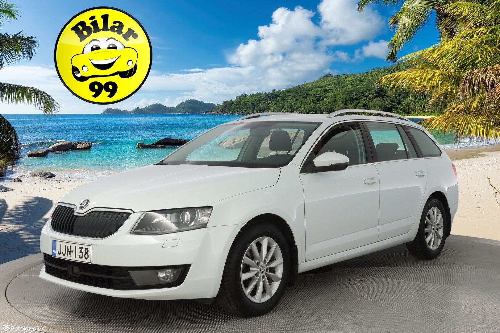 Skoda Octavia 2015 1.4 TSI Combi Elegance DSG Autom. *Webasto / Koukku / KeylessGo / Tutkat* - Suomi-auto! Jakohihna tehty 100tkm kohdalla! Kahdet renkaat alumiinivanteilla