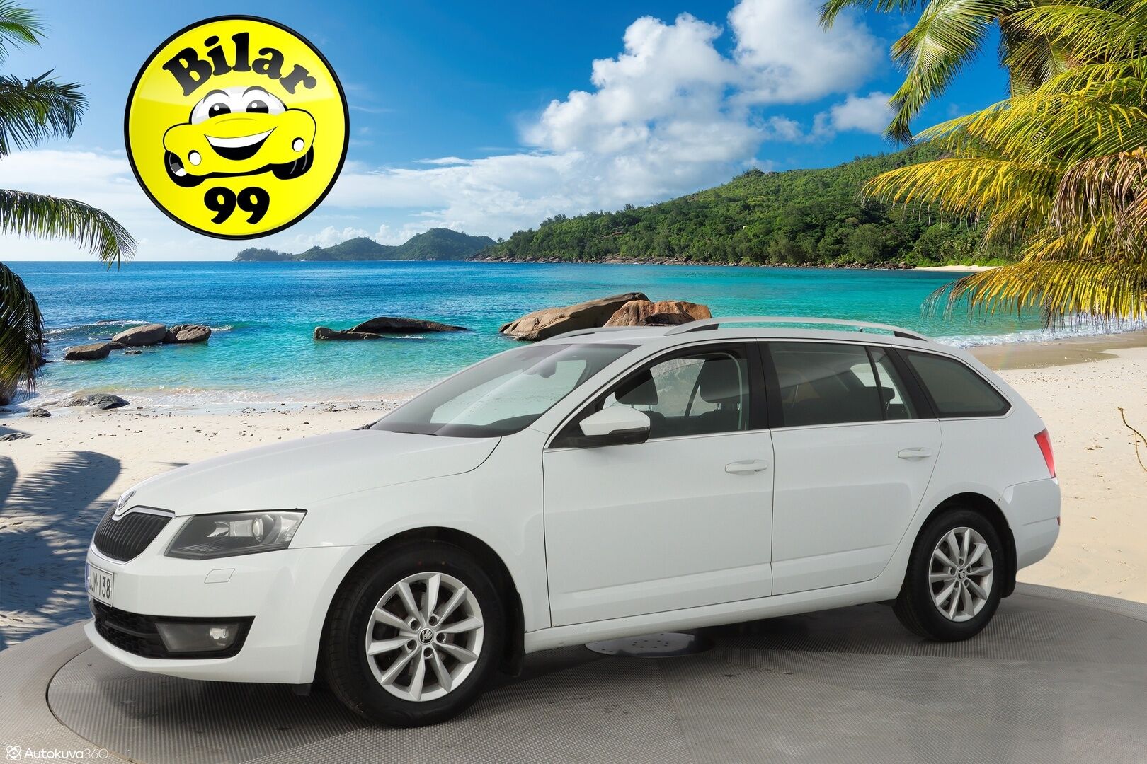 Skoda Octavia 2015 1.4 TSI Combi Elegance DSG Autom. *Webasto / Koukku / KeylessGo / Tutkat* - Suomi-auto! Jakohihna tehty 100tkm kohdalla! Kahdet renkaat alumiinivanteilla