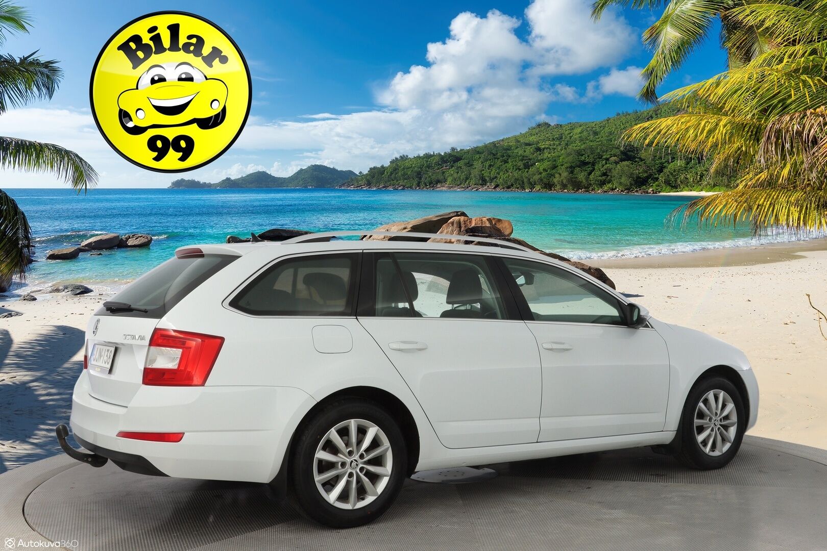 Skoda Octavia 2015 1.4 TSI Combi Elegance DSG Autom. *Webasto / Koukku / KeylessGo / Tutkat* - Suomi-auto! Jakohihna tehty 100tkm kohdalla! Kahdet renkaat alumiinivanteilla