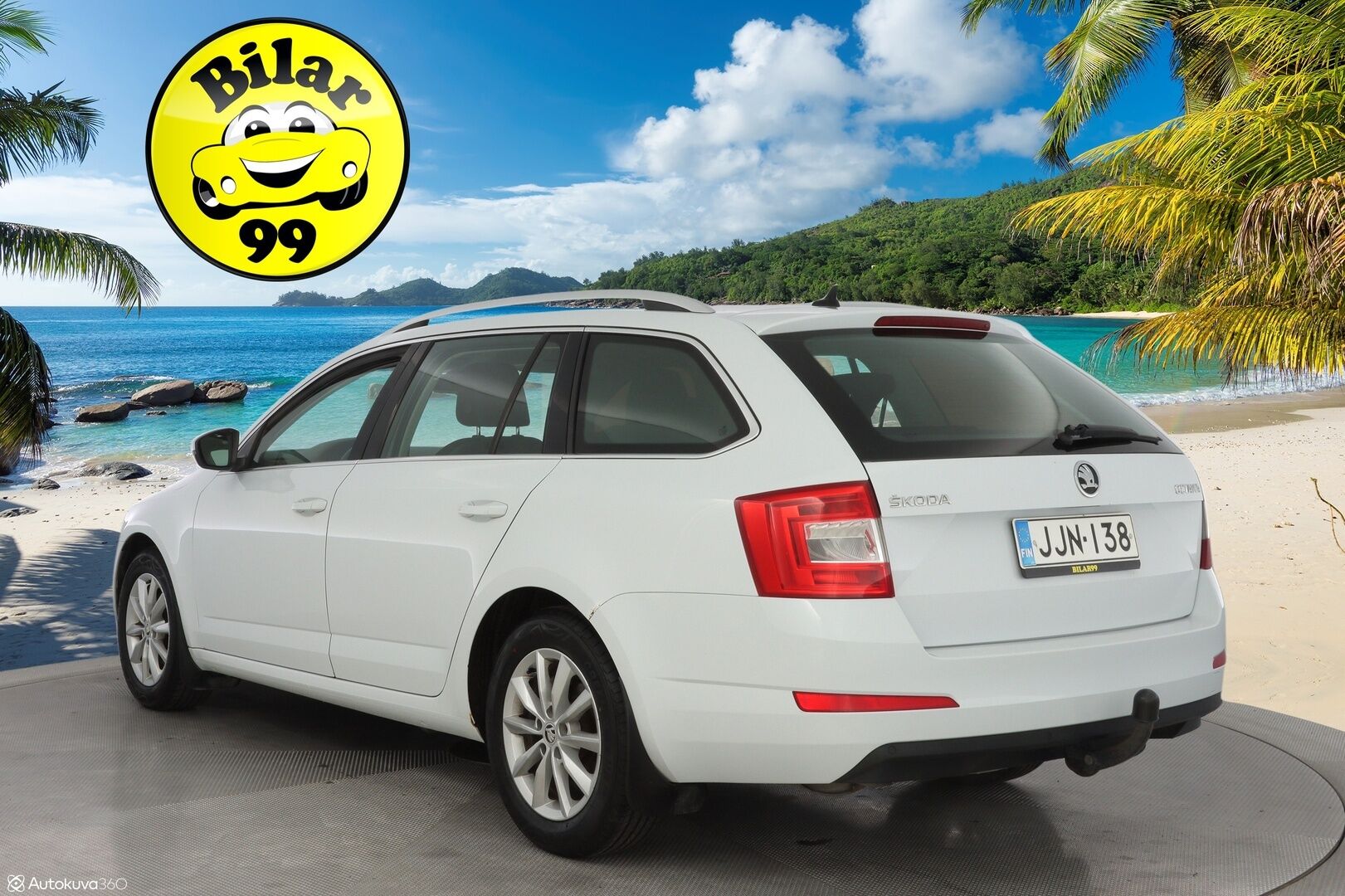Skoda Octavia 2015 1.4 TSI Combi Elegance DSG Autom. *Webasto / Koukku / KeylessGo / Tutkat* - Suomi-auto! Jakohihna tehty 100tkm kohdalla! Kahdet renkaat alumiinivanteilla