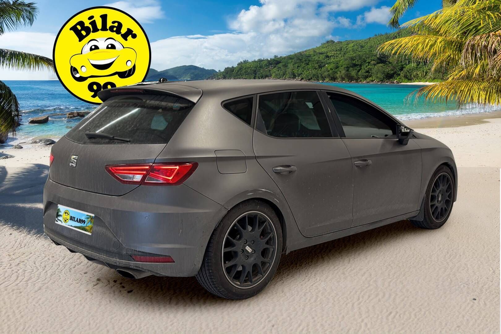 Seat Leon 2014 2,0 TSI 280 Cupra DSG | YritysOutlet - Myydään vain yrityksille - ACC | LED | P-Tutkat | Penkinlämmittimet | Suomi-auto | Bluetooth