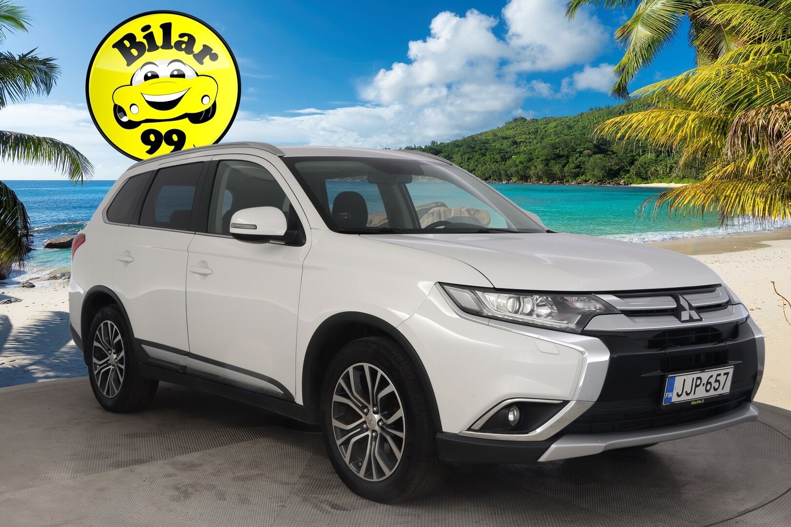 Mitsubishi Outlander 2016 2,2 DI-D Intense AT 4WD 5P *Acc / Koukku / Kamera / Kaistavahti / BT* - Suomiauto / 2x renkaat aluvantein / Juuri tehty iso huolto