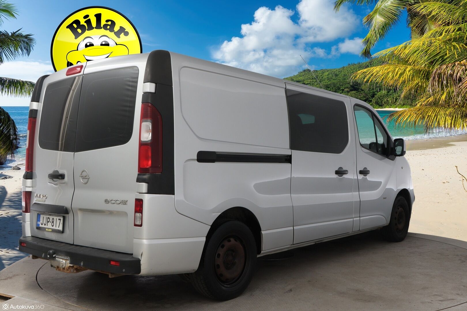 Opel Vivaro 2015 Van Edition L2H1 1,6 CDTI Turbo ecoFLEX 66kW MT6 - Suomiauto / Webasto / Vakkari / Navi / Vetokoukku / Peruutustutka / Juuri tullut Tampereelle!