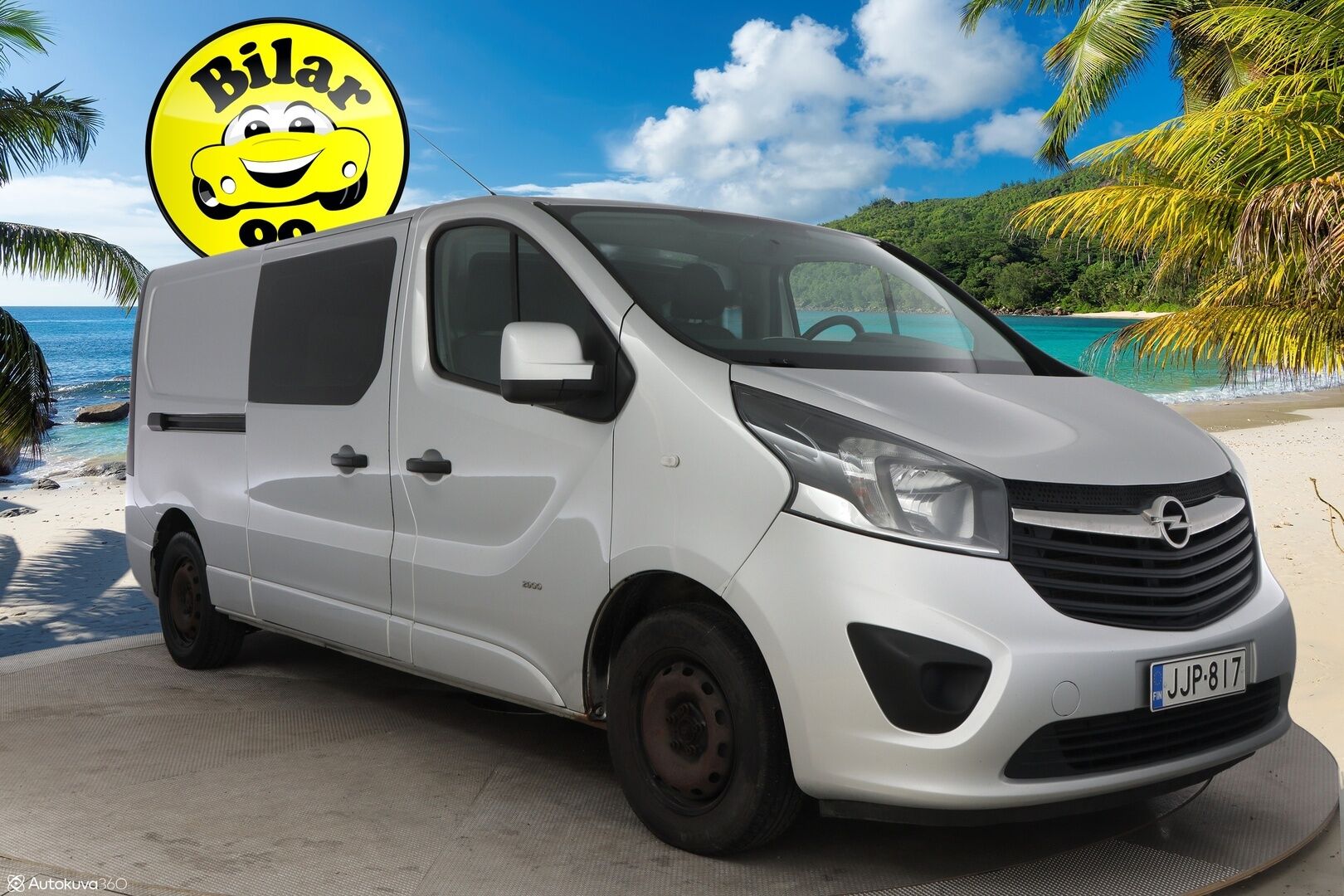 Opel Vivaro 2015 Van Edition L2H1 1,6 CDTI Turbo ecoFLEX 66kW MT6 - Suomiauto / Webasto / Vakkari / Navi / Vetokoukku / Peruutustutka / Juuri tullut Tampereelle!