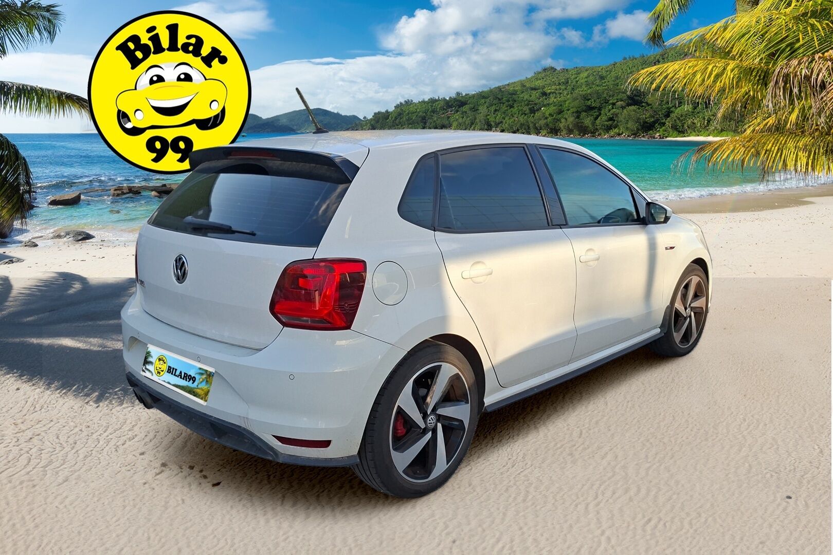 Volkswagen Polo 2015 GTI 1,8 TSI 141 kW (192 hv) BlueMotion Technology DSG-automaatti - |Suomi-auto | Vakkari | LED | Parkkitutkat | Sporttipenkit | Bluetooth Lohko | 2x renkaat ja vanteet|