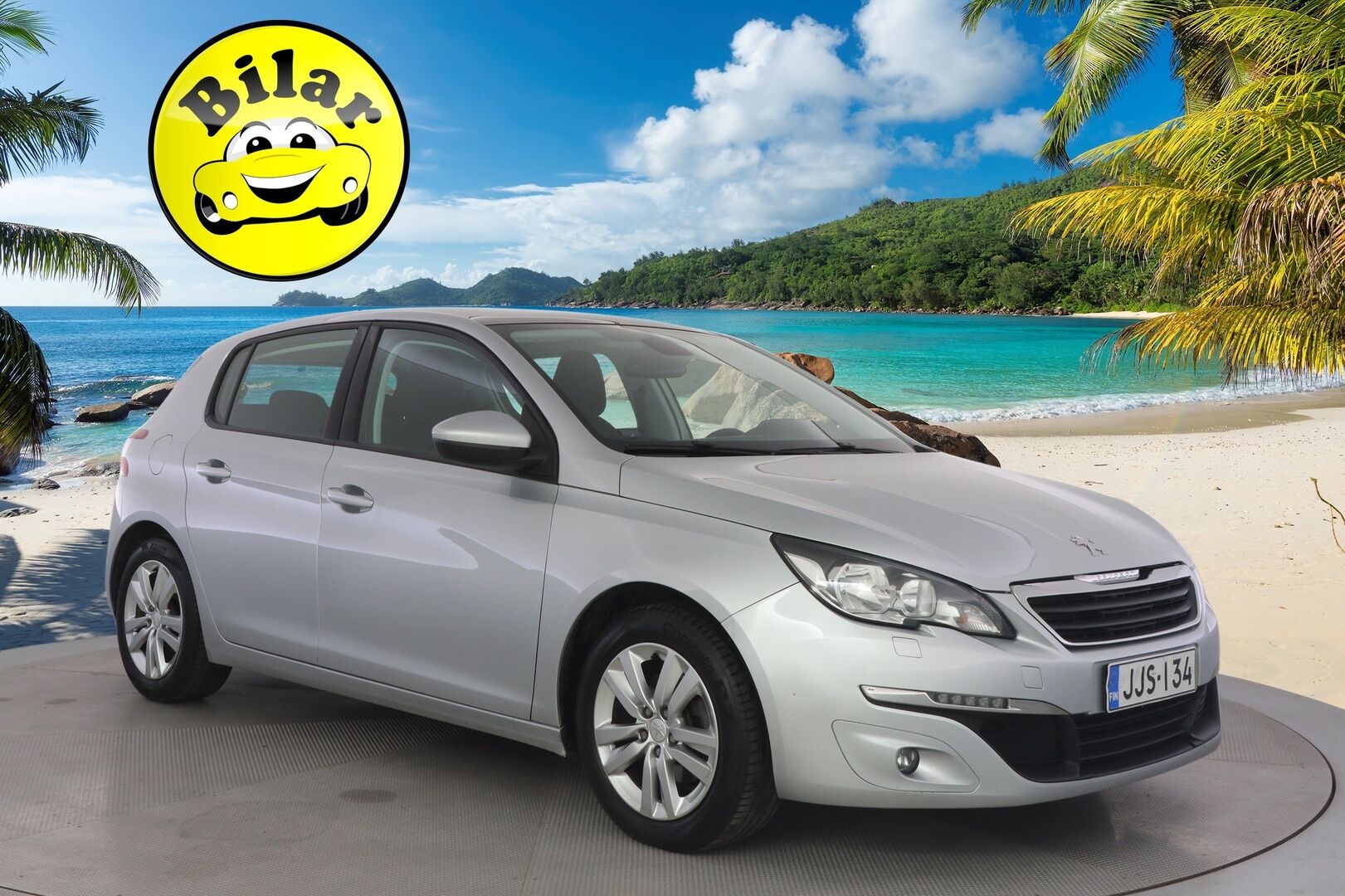 Peugeot 308 2015 Active PureTech 130 - | Vakionopeudensäädin | Lasikatto | Bluetooth | Jakohihna juuri vaihdettu | 2x Renkaat | Suomi-auto |