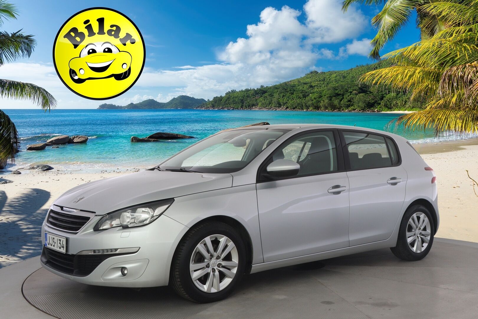 Peugeot 308 2015 Active PureTech 130 - | Vakionopeudensäädin | Lasikatto | Bluetooth | Jakohihna juuri vaihdettu | 2x Renkaat | Suomi-auto |