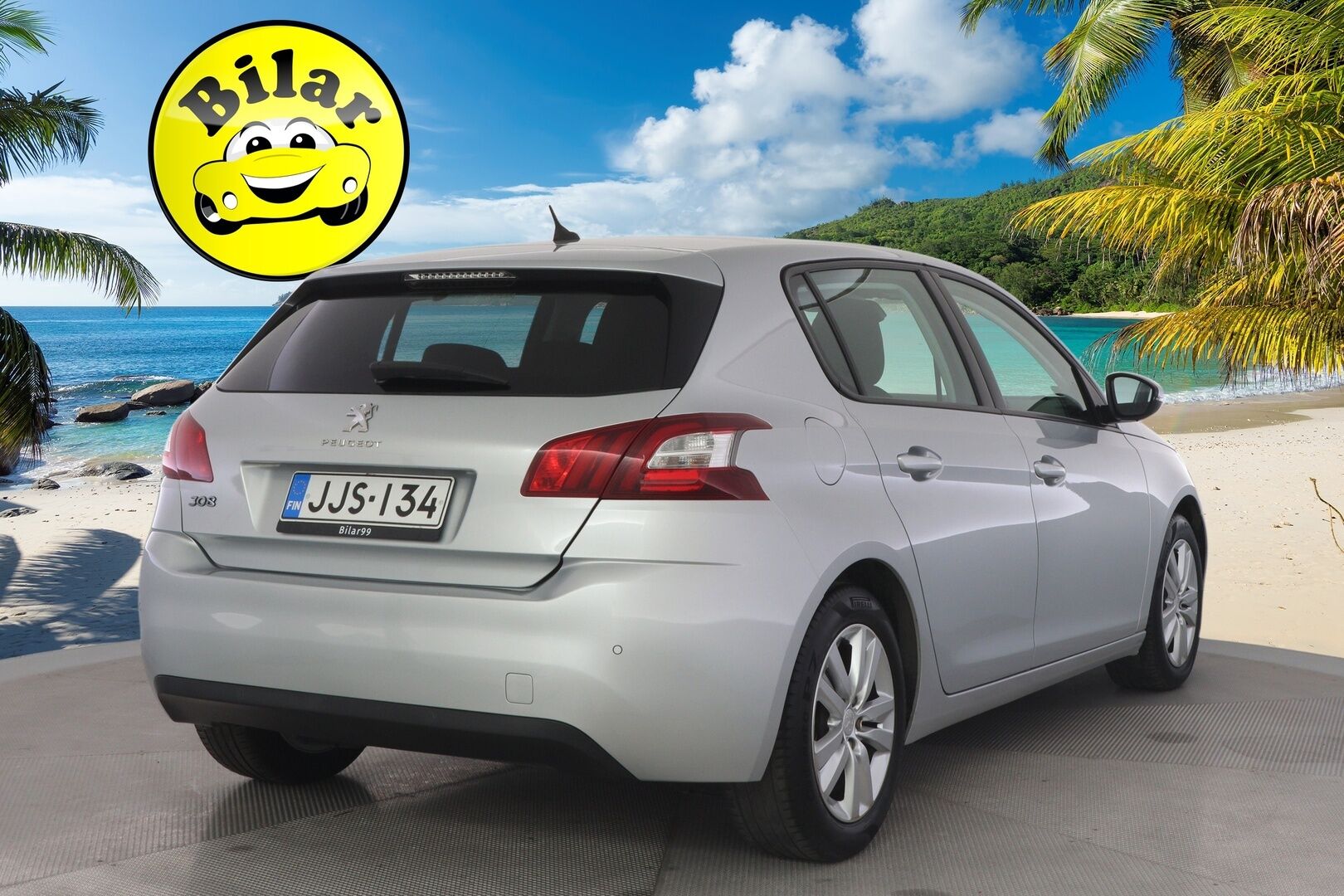 Peugeot 308 2015 Active PureTech 130 - | Vakionopeudensäädin | Lasikatto | Bluetooth | Jakohihna juuri vaihdettu | 2x Renkaat | Suomi-auto |