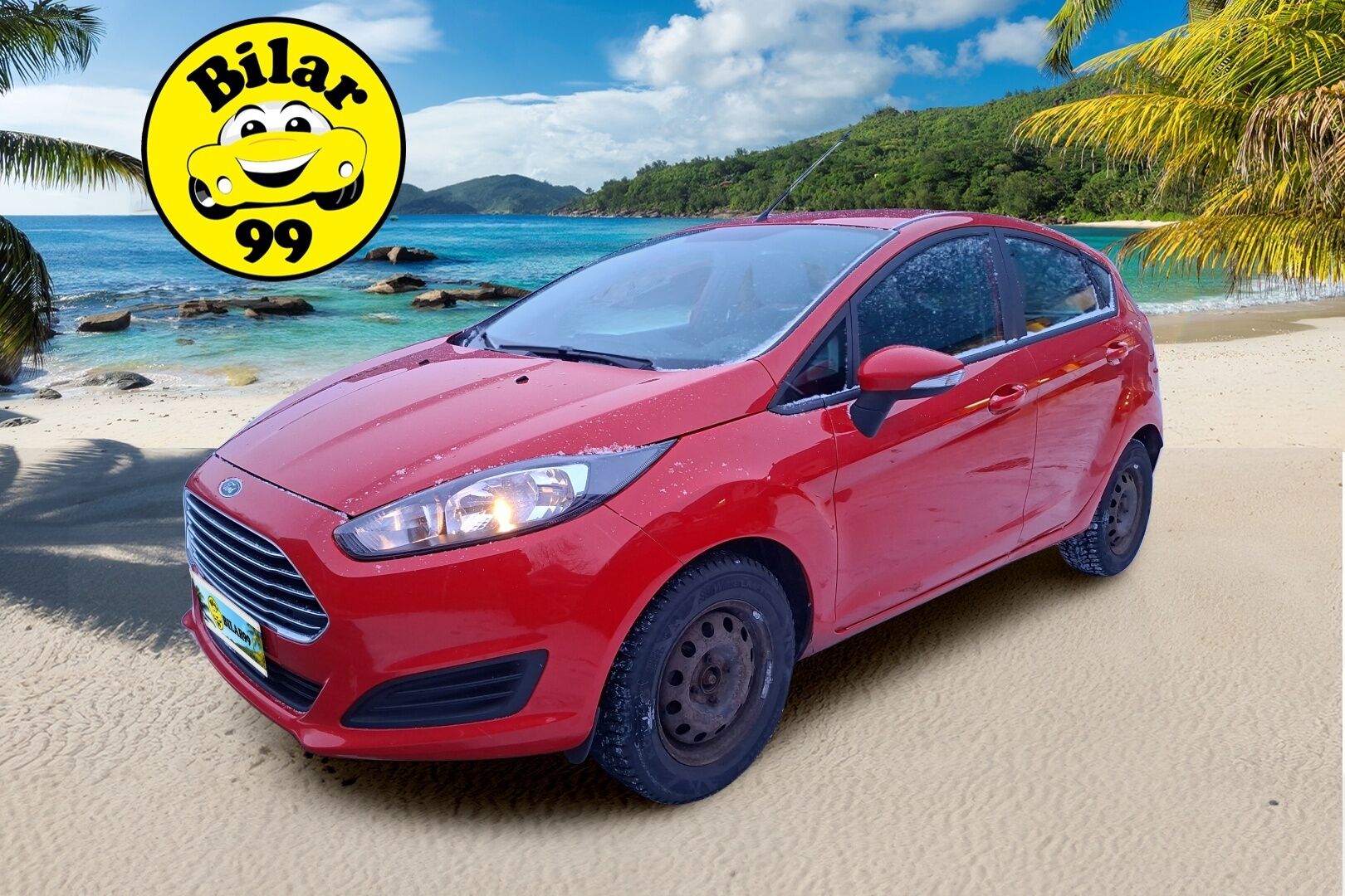 Ford Fiesta 2015 1,0 80hv Start/Stop Trend M5 5-ovinen *Sisätilanlämmitin /  ABS / Suomi-auto / 2x Renkaat * - * Suomi-auto / Kahdet renkaat / Edullinen * - HULLUT VÄLIPÄIVÄT KORKOTARJOUS 2,49%