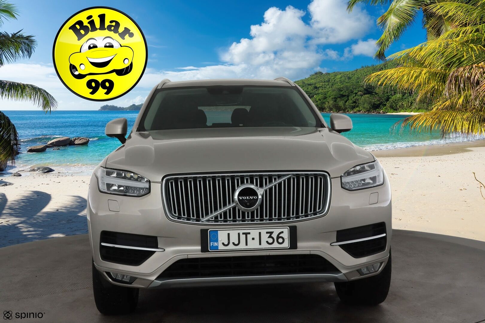 Volvo XC90 2015 D5 AWD Inscription aut 7-P * ACC / HUD / 360° / Muistipenkit / Full LED / Ilma-alusta / Koukku / Keyless / Nahat / Navi * - Ilman AD-blue järjestelmää / Suomi-auto / Kahdet renkaat aluvanteilla - HULLUT AVAJAISHULINAT KORKOTARJOUS 3,29 %