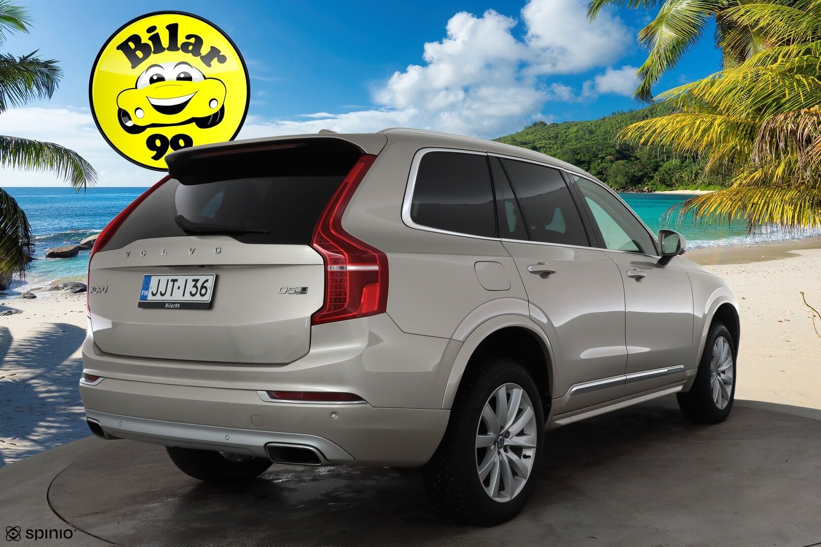 Volvo XC90 2015 D5 AWD Inscription aut 7-P * ACC / HUD / 360° / Muistipenkit / Full LED / Ilma-alusta / Koukku / Keyless / Nahat / Navi * - Ilman AD-blue järjestelmää / Suomi-auto / Kahdet renkaat aluvanteilla - HULLUT AVAJAISHULINAT KORKOTARJOUS 3,29 %