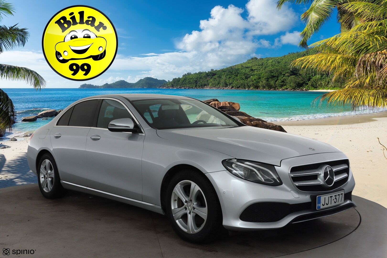 Mercedes-Benz E 2017 220 d 4Matic A Business * Distronic / Koukku / LED-High Performance / P.kamera / Navi / Sportpenkit * - Merkkihuollot / Kahdet renkaat aluvanteilla