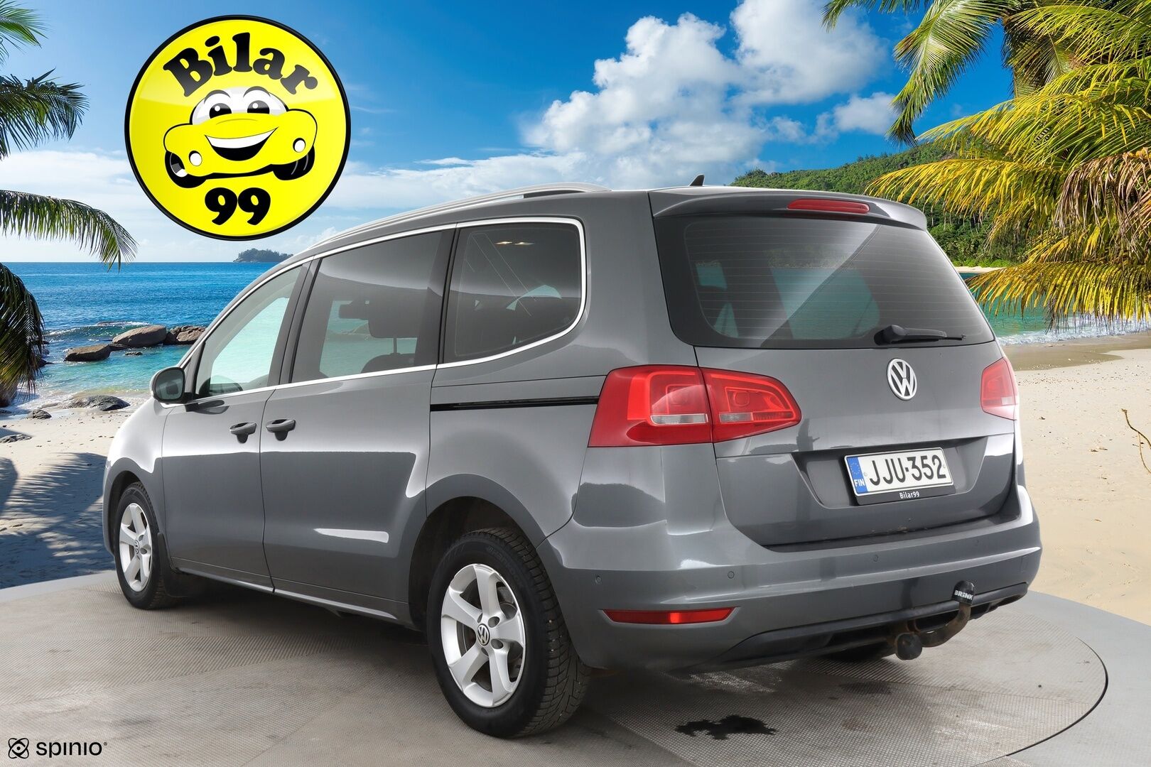 Volkswagen Sharan 2015 Family Edition Comfortline 2,0 TDI 103 kW DSG 7-P * Webasto / Xenon / Vakkari / Vetokoukku * - Suomi-auto / 2x aluvanteet / Juuri huollettu - HULLUT AVAJAISHULINAT KORKOTARJOUS 3,29 %