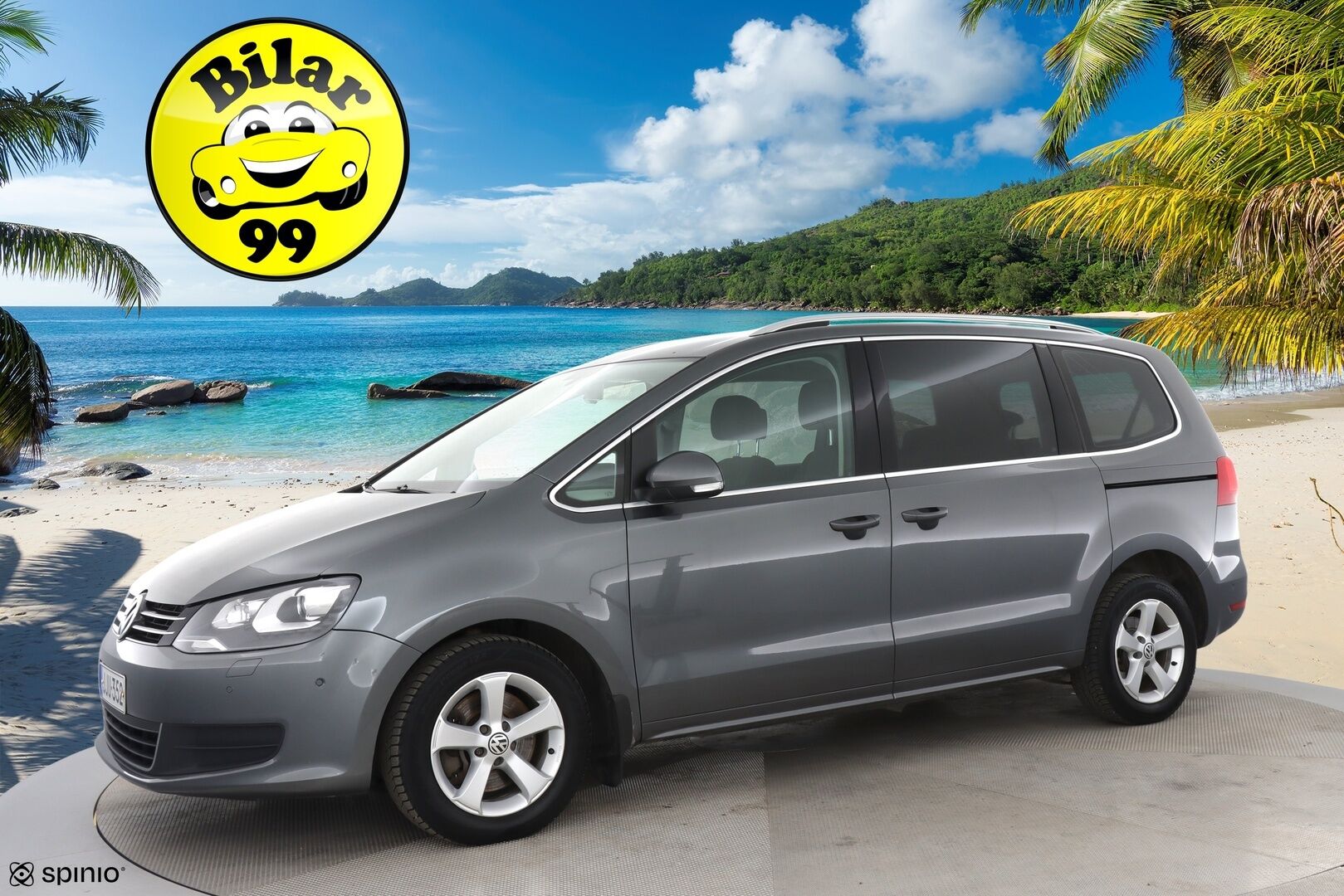 Volkswagen Sharan 2015 Family Edition Comfortline 2,0 TDI 103 kW DSG 7-P * Webasto / Xenon / Vakkari / Vetokoukku * - Suomi-auto / 2x aluvanteet / Juuri huollettu - HULLUT AVAJAISHULINAT KORKOTARJOUS 3,29 %