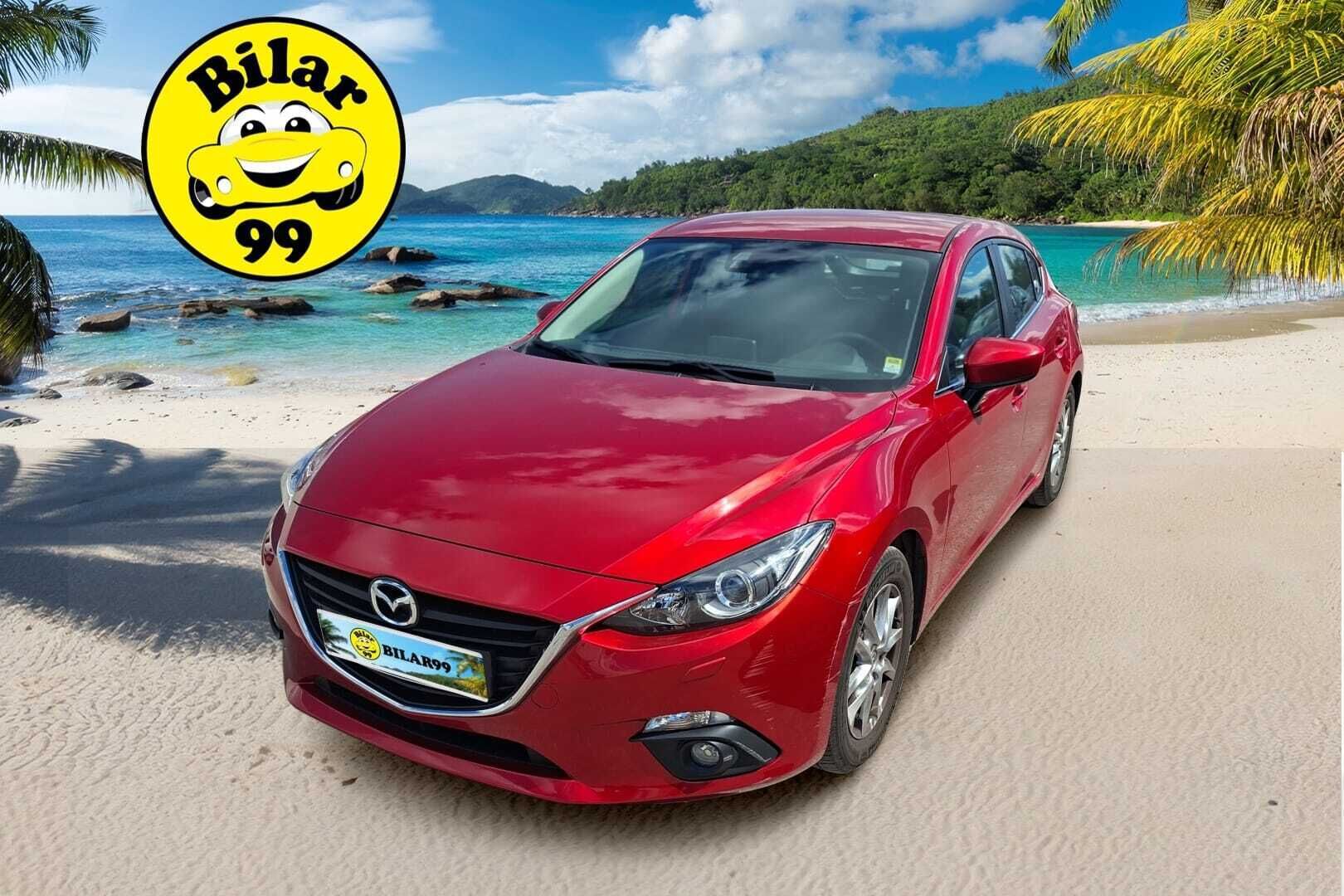 Mazda Mazda3 2016 5HB 2,0 (120) SKYACTIV-G Premium 6MT 5ov BO3 / Vakkari / Pienet kilsat/ Hyvä historia - *Huippukuntonen Suomi-auto, kahdet hyvät renkaat, Vakkari*