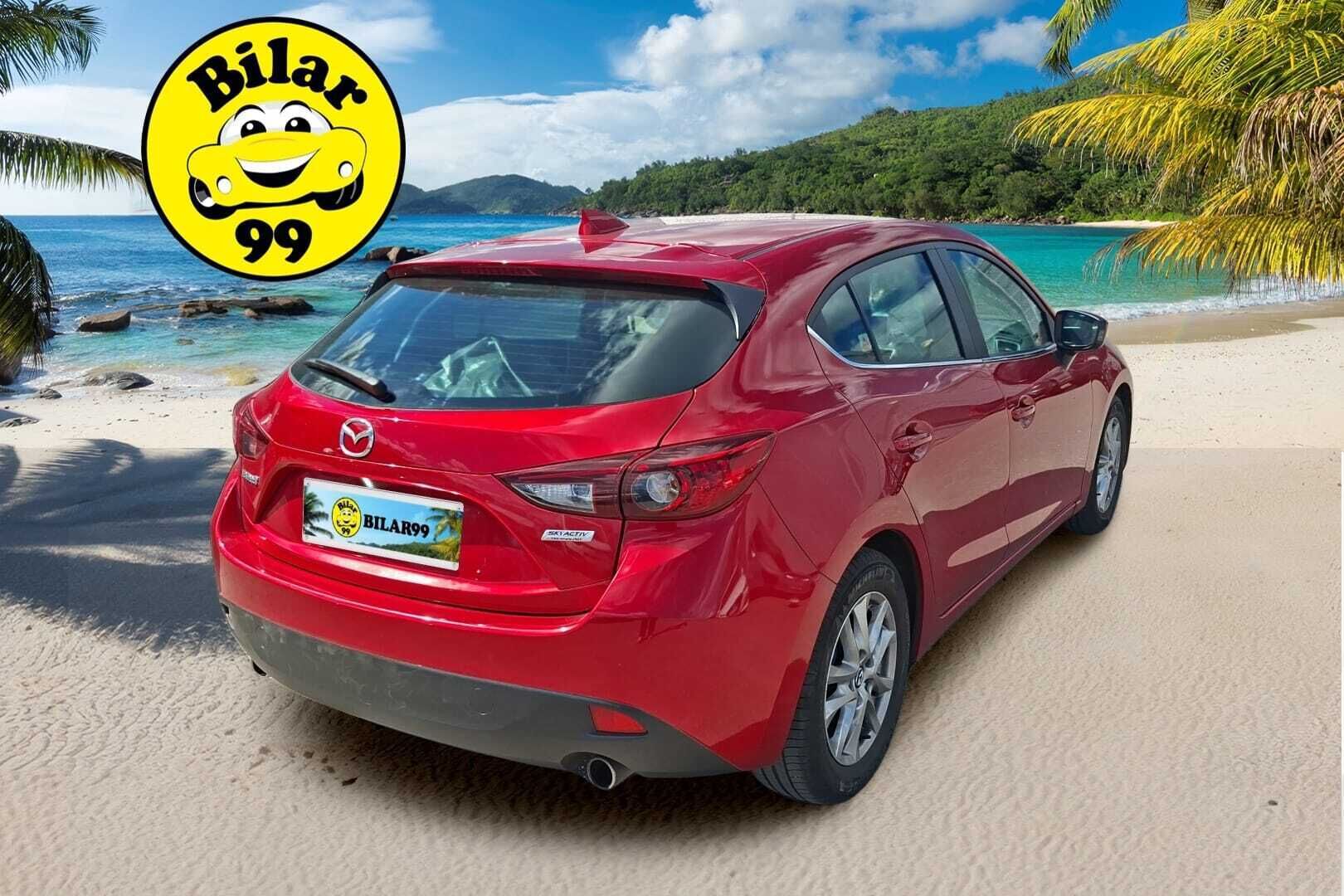 Mazda Mazda3 2016 5HB 2,0 (120) SKYACTIV-G Premium 6MT 5ov BO3 / Vakkari / Pienet kilsat/ Hyvä historia - *Huippukuntonen Suomi-auto, kahdet hyvät renkaat, Vakkari*