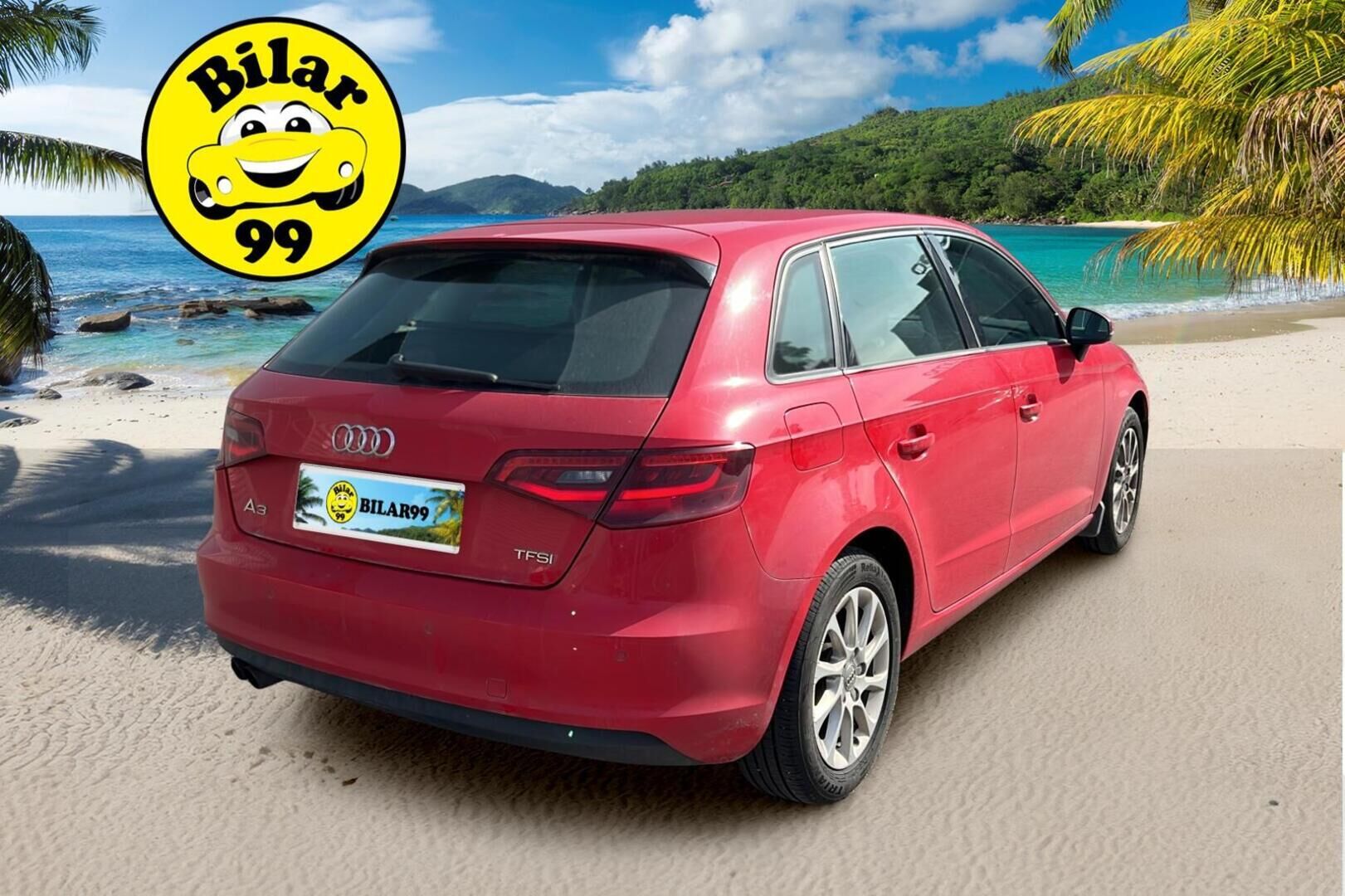 Audi A3 2016 Sportback Business 1,4 TFSI 92 kW S tronic - Suomiauto | Vakkari | Peruutustutka | Xenon Plus | Lohko&Sisäpistoke | 2x Renkaat Aluvantein | Jakopää hiljattain tehty | Huippusiisti!