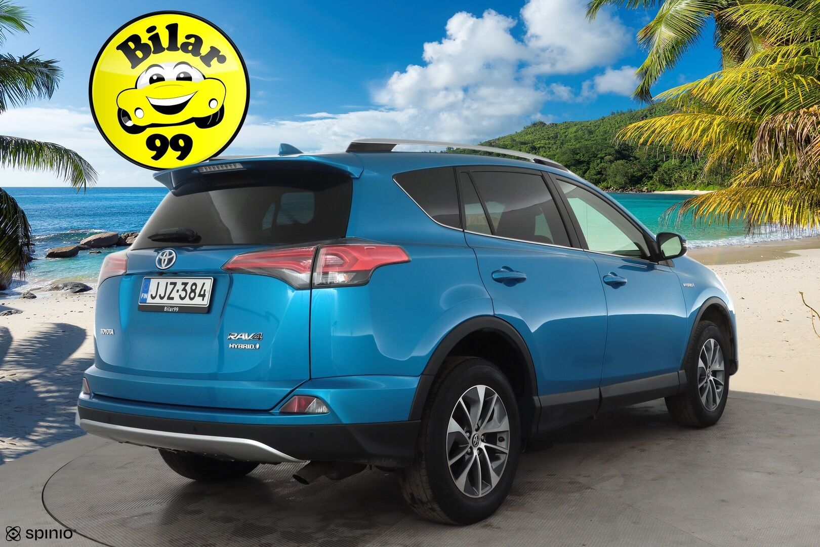 Toyota RAV4 2016 2,5 Hybrid FWD Active * ACC / LED / P.Kamera / Kaistavahti / Navi / Keyless * - Suomi-auto / Merkkihuollot / Kahdet renkaat aluvanteilla - HULLUT AVAJAISHULINAT KORKOTARJOUS 3,29 %