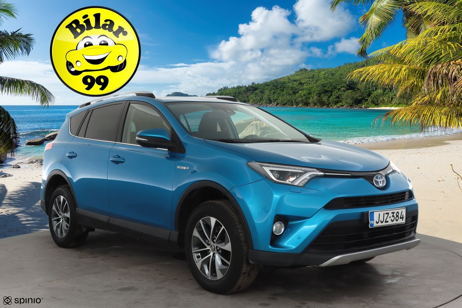 Toyota RAV4 2016 2,5 Hybrid FWD Active * ACC / LED / P.Kamera / Kaistavahti / Navi / Keyless * - Suomi-auto / Merkkihuollot / Kahdet renkaat aluvanteilla - HULLUT AVAJAISHULINAT KORKOTARJOUS 3,29 %