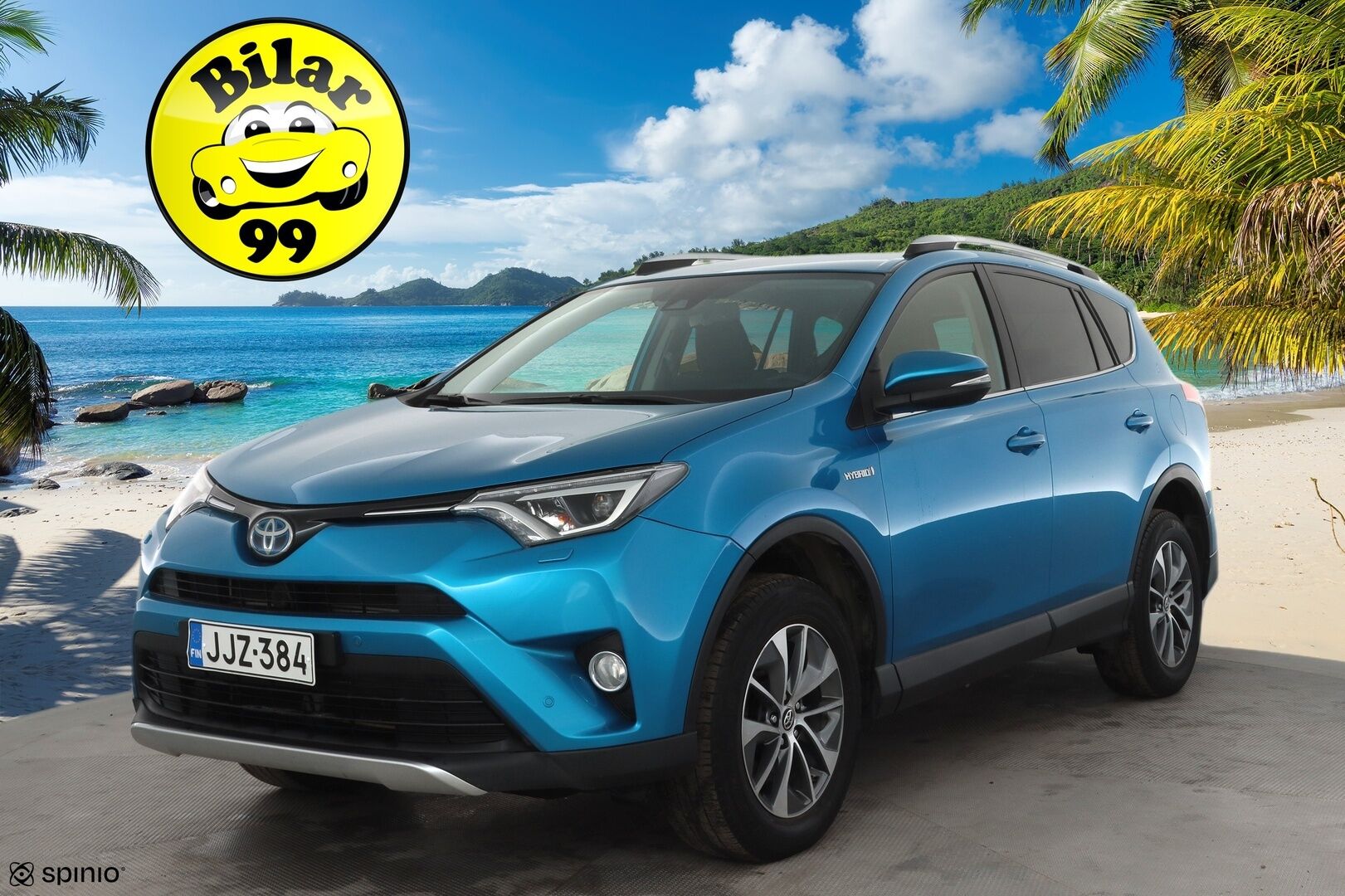 Toyota RAV4 2016 2,5 Hybrid FWD Active * ACC / LED / P.Kamera / Kaistavahti / Navi / Keyless * - Suomi-auto / Merkkihuollot / Kahdet renkaat aluvanteilla - HULLUT AVAJAISHULINAT KORKOTARJOUS 3,29 %