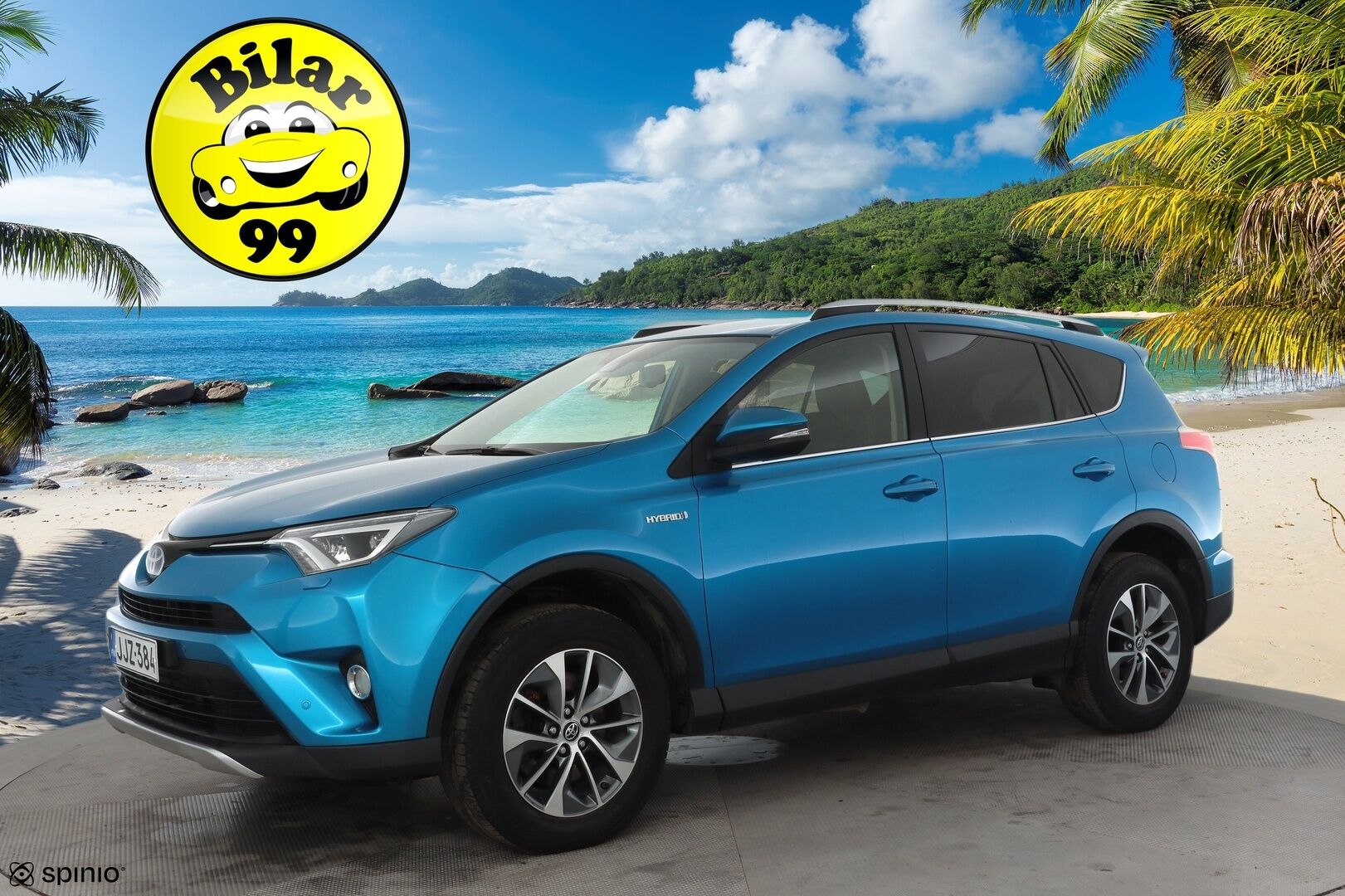 Toyota RAV4 2016 2,5 Hybrid FWD Active * ACC / LED / P.Kamera / Kaistavahti / Navi / Keyless * - Suomi-auto / Merkkihuollot / Kahdet renkaat aluvanteilla - HULLUT AVAJAISHULINAT KORKOTARJOUS 3,29 %
