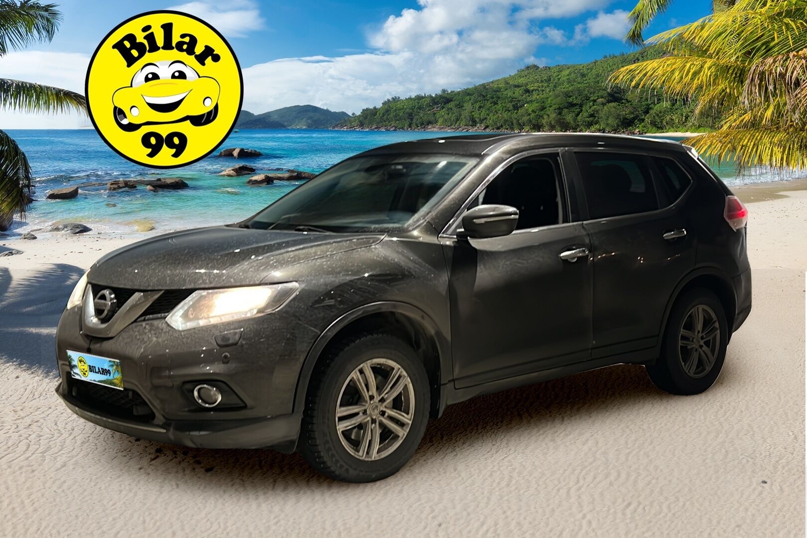 Nissan X-Trail 2016 dCi 130 Acenta 2WD 6 MT 7 Seats E6 * Suomiauto / Panorama / Lohko & Sisäpistoke / Vakkari / 7-Paikkainen / Peruutustutkat - Metalliväri / 2x Renkaat alkuperäisvantein / Juuri tullut Tampereelle! - HULLU BLACKWEEK KORKOTARJOUS 2,49%