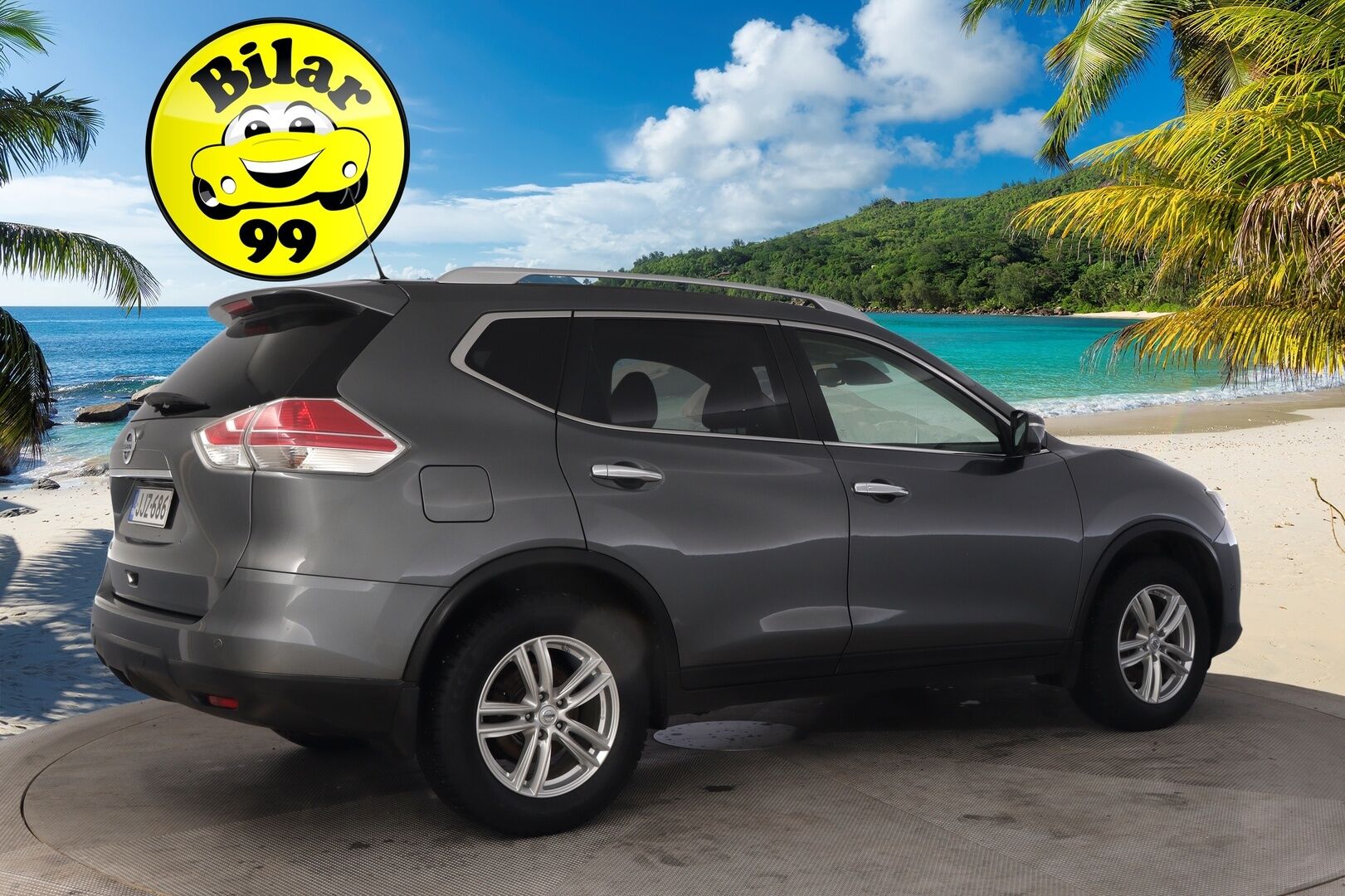 Nissan X-Trail 2016 dCi 130 Business 360 2WD Xtronic 7 Seats E6*Myydään Huutokaupat.com* - *Panorama / Vakkari / Lohko*