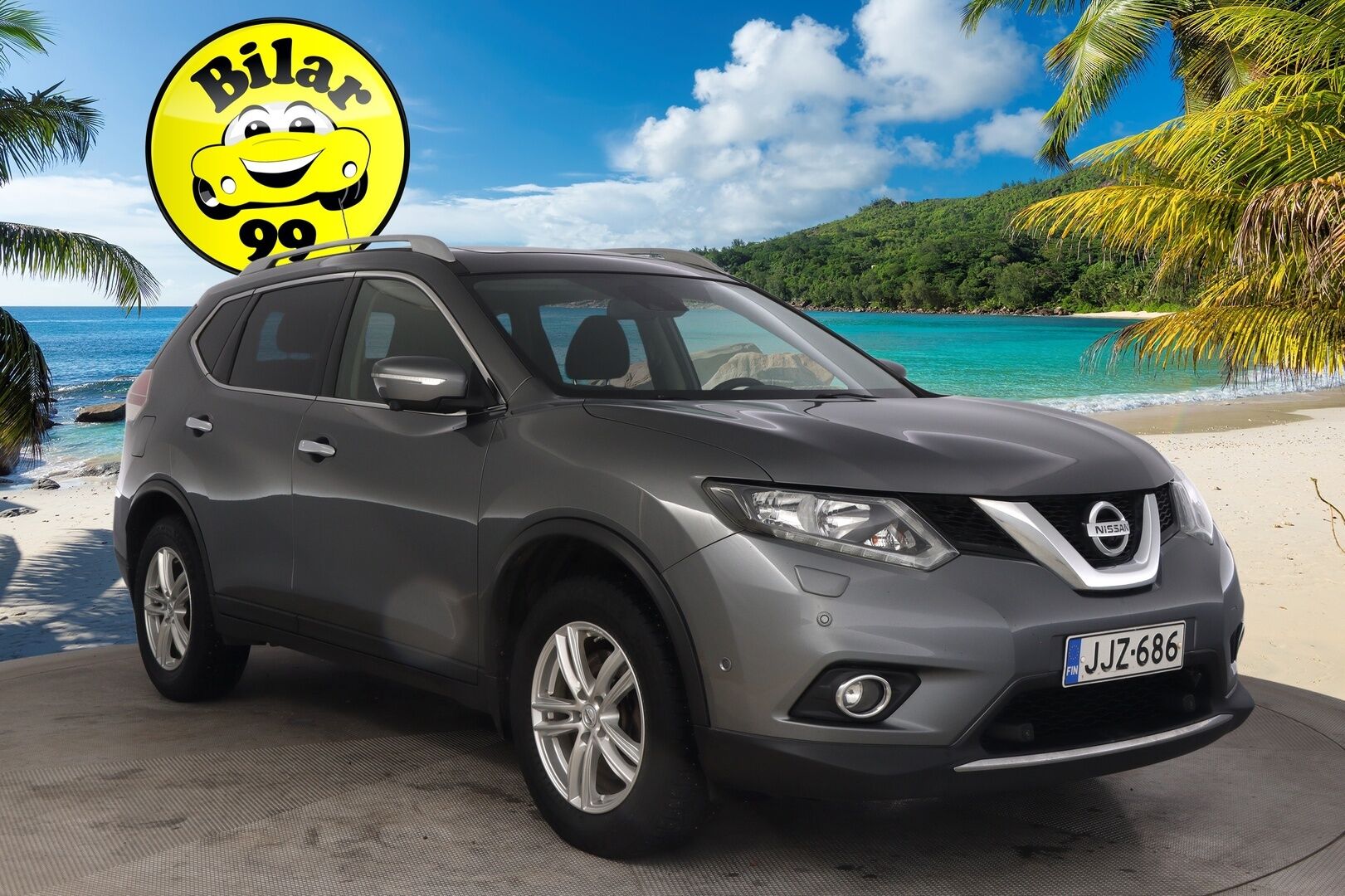 Nissan X-Trail 2016 dCi 130 Business 360 2WD Xtronic 7 Seats E6*Myydään Huutokaupat.com* - *Panorama / Vakkari / Lohko*