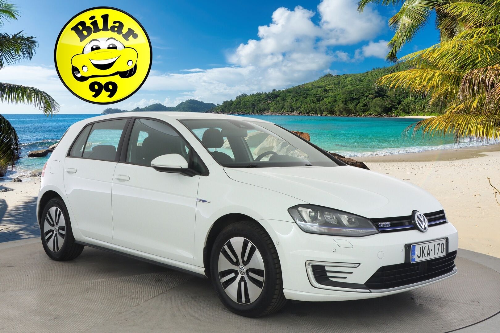 Volkswagen Golf 2016 GTE Plug-In Hybrid 150 kW (204 hv) DSG-automaatti */ 2.om Suomi-auto / Adapt. vakkari / Webasto / Navi / Carplay / 2x renkaat /* - Särmä historia / Kattavat varusteet / 2x renkaat