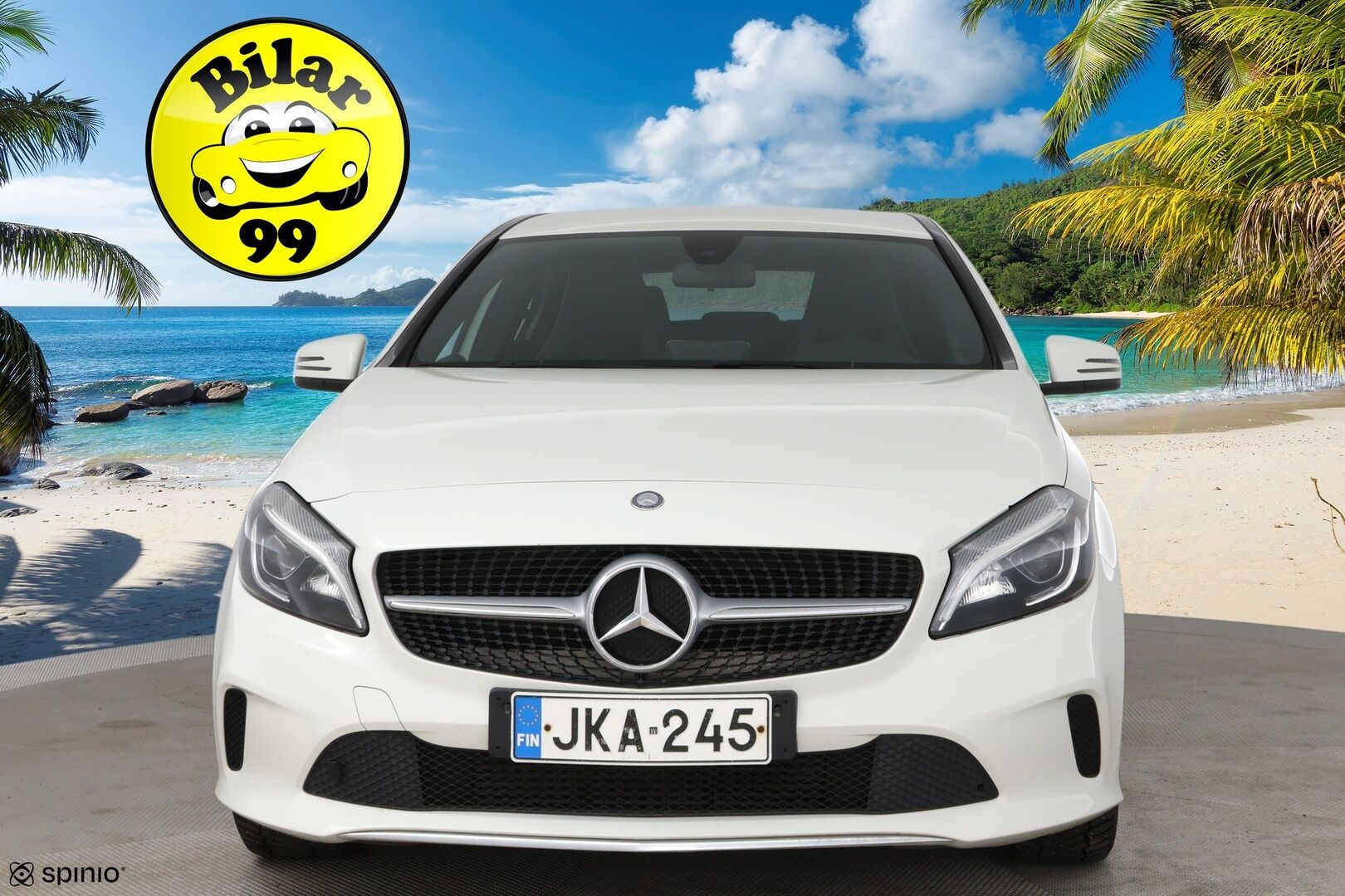 Mercedes-Benz A 2016 180 d A Premium Business / P-Kamera / LED-Ajovalot / Lohko + Sisätilanlämmitin - Siistikuntoinen Suomi-Auto hyvällä huoltohistorialla! - HULLUT JOULUT KORKOTARJOUS 2,49% 