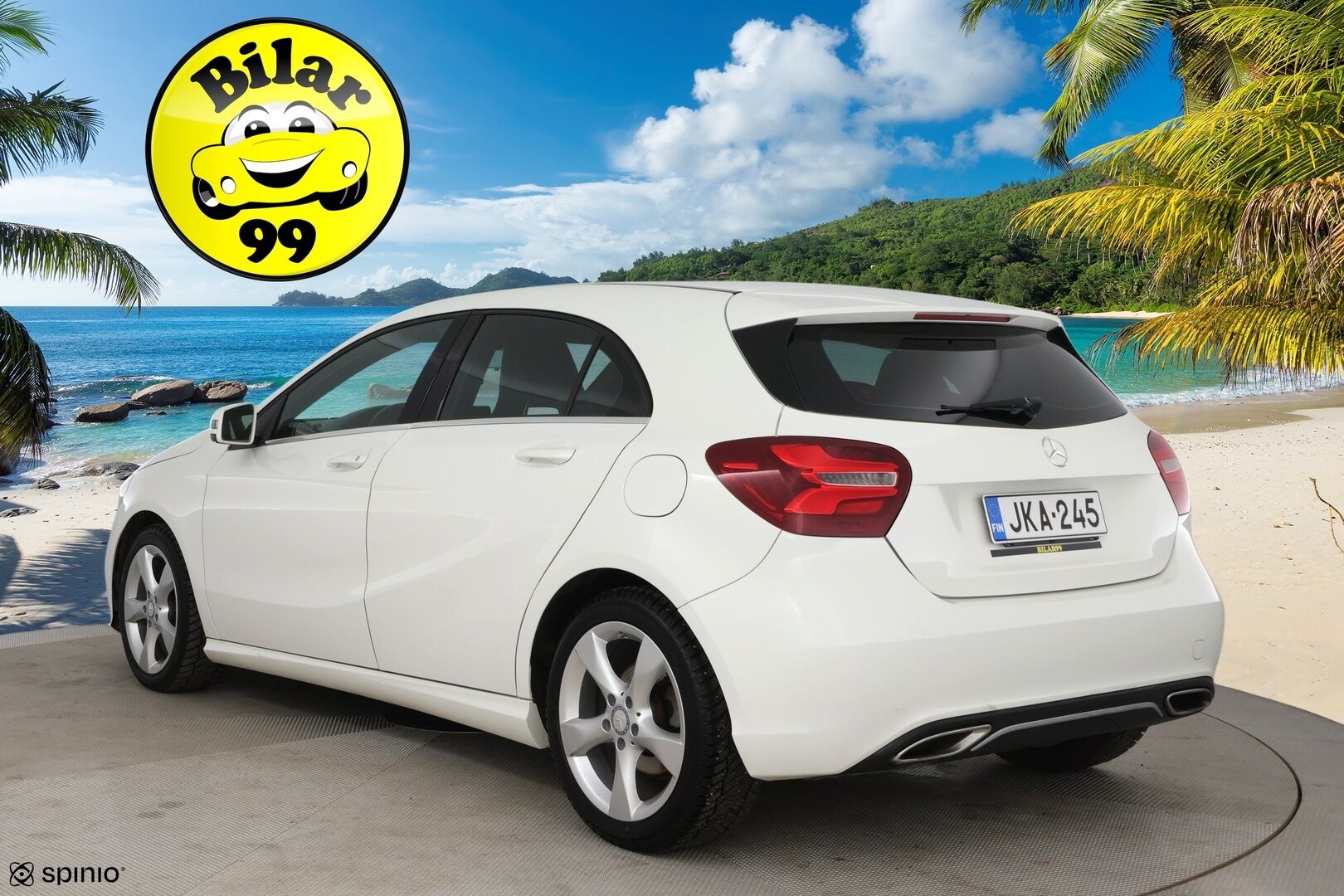 Mercedes-Benz A 2016 180 d A Premium Business / P-Kamera / LED-Ajovalot / Lohko + Sisätilanlämmitin - Siistikuntoinen Suomi-Auto hyvällä huoltohistorialla! - HULLUT JOULUT KORKOTARJOUS 2,49% 