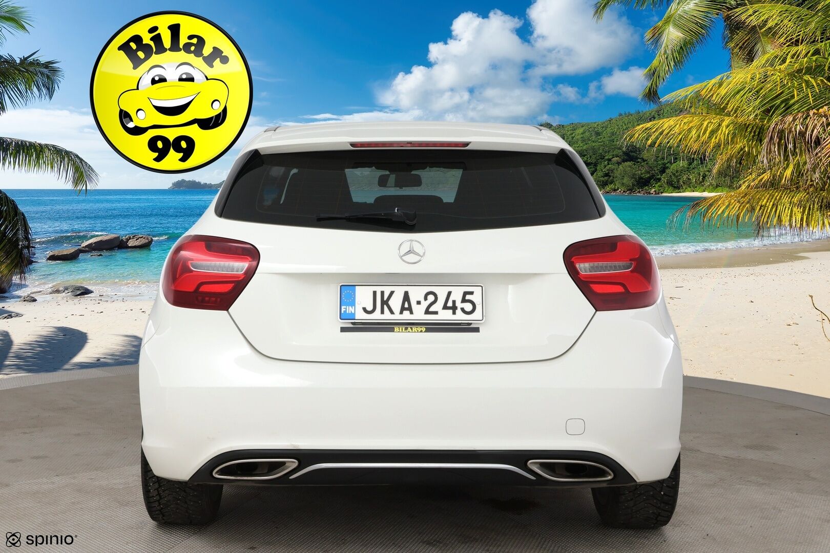 Mercedes-Benz A 2016 180 d A Premium Business / P-Kamera / LED-Ajovalot / Lohko + Sisätilanlämmitin - Siistikuntoinen Suomi-Auto hyvällä huoltohistorialla!