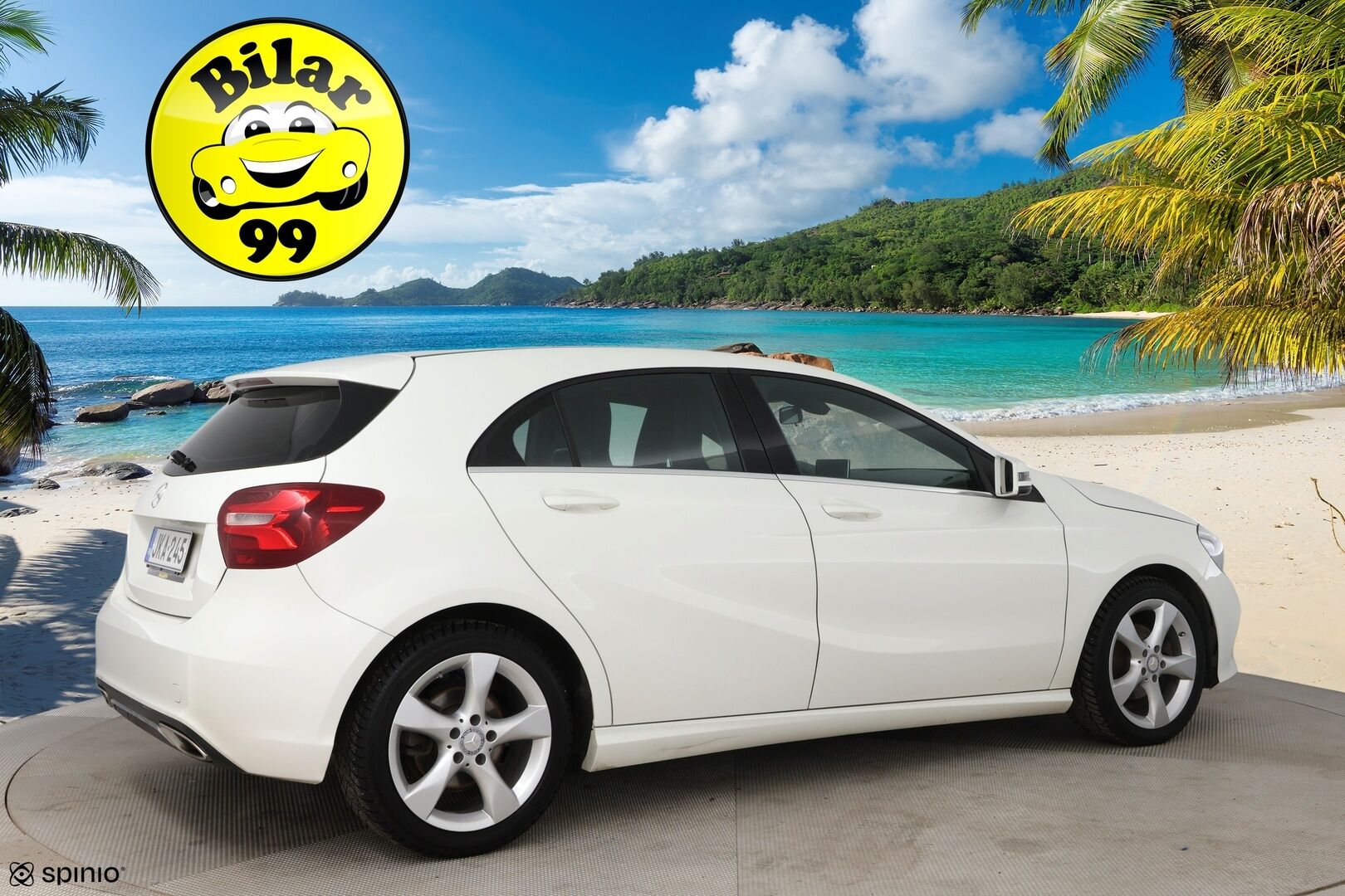 Mercedes-Benz A 2016 180 d A Premium Business / P-Kamera / LED-Ajovalot / Lohko + Sisätilanlämmitin - Siistikuntoinen Suomi-Auto hyvällä huoltohistorialla! - HULLUT JOULUT KORKOTARJOUS 2,49% 