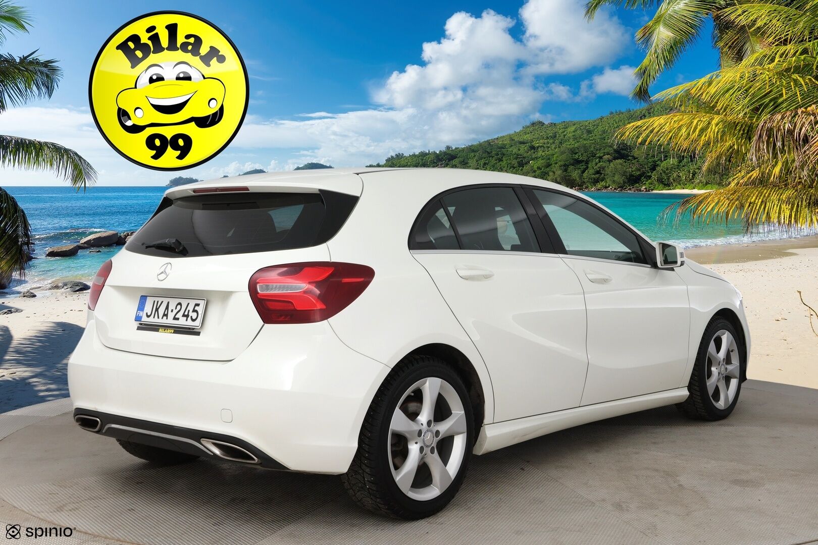 Mercedes-Benz A 2016 180 d A Premium Business / P-Kamera / LED-Ajovalot / Lohko + Sisätilanlämmitin - Siistikuntoinen Suomi-Auto hyvällä huoltohistorialla! - HULLUT JOULUT KORKOTARJOUS 2,49% 