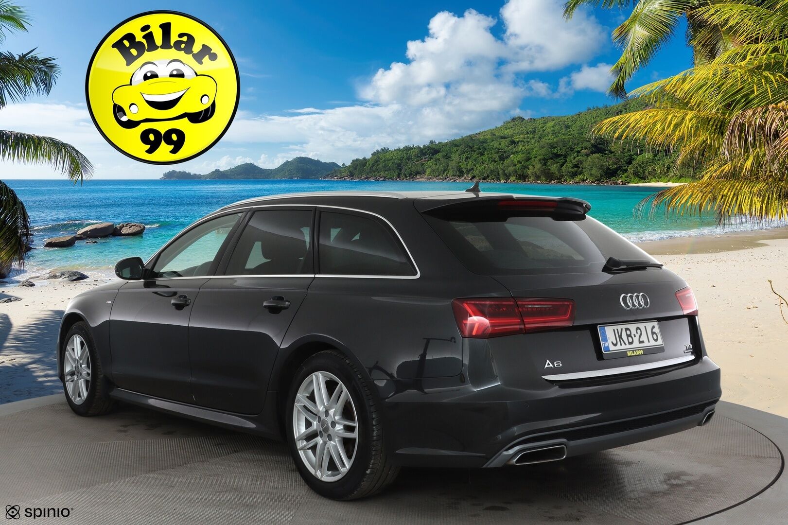 Audi A6 2016 Avant Land of quattro Edition 2,0 TDI 140 kW quattro S tronic **Xenon / Sporttipenkit / Vakkari / Koukku / P.Tutkat** - Suomi-auto / Kahdet Renkaat