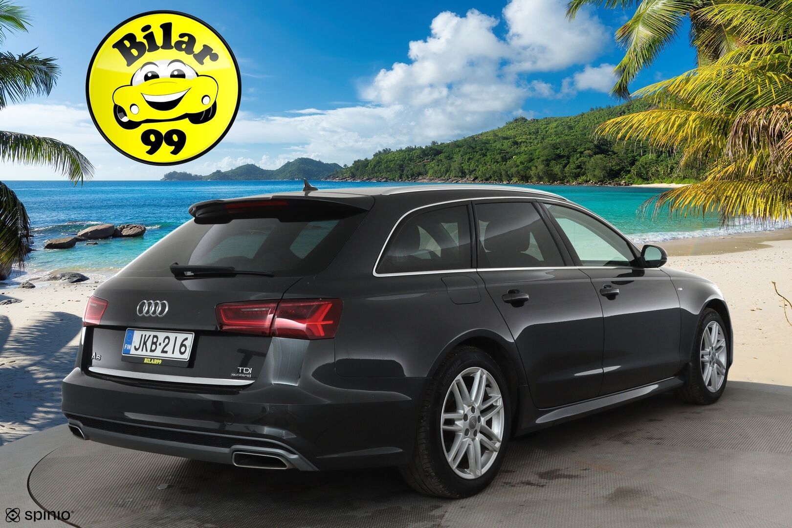 Audi A6 2016 Avant Land of quattro Edition 2,0 TDI 140 kW quattro S tronic **Xenon / Sporttipenkit / Vakkari / Koukku / P.Tutkat** - Suomi-auto / Kahdet Renkaat