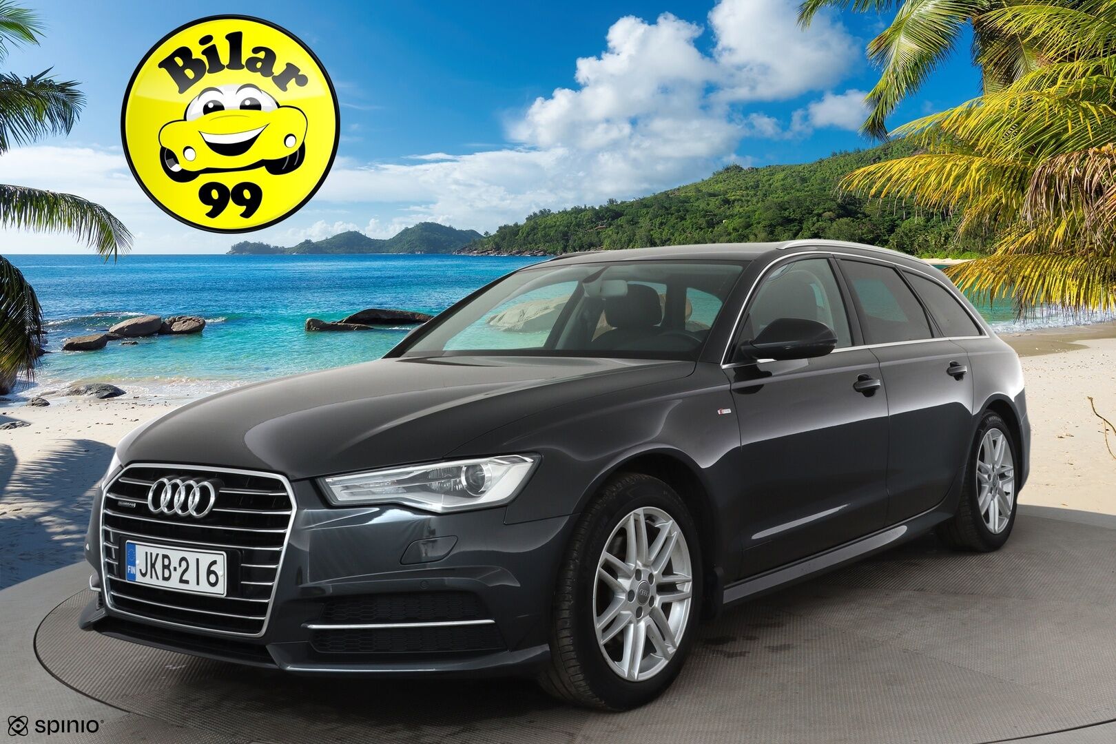 Audi A6 2016 Avant Land of quattro Edition 2,0 TDI 140 kW quattro S tronic **Xenon / Sporttipenkit / Vakkari / Koukku / P.Tutkat** - Suomi-auto / Kahdet Renkaat