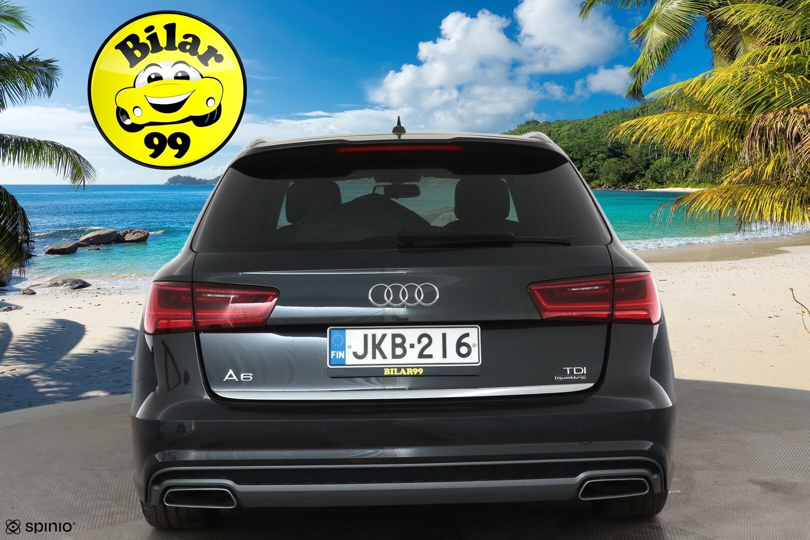 Audi A6 2016 Avant Land of quattro Edition 2,0 TDI 140 kW quattro S tronic **Xenon / Sporttipenkit / Vakkari / Koukku / P.Tutkat** - Suomi-auto / Kahdet Renkaat