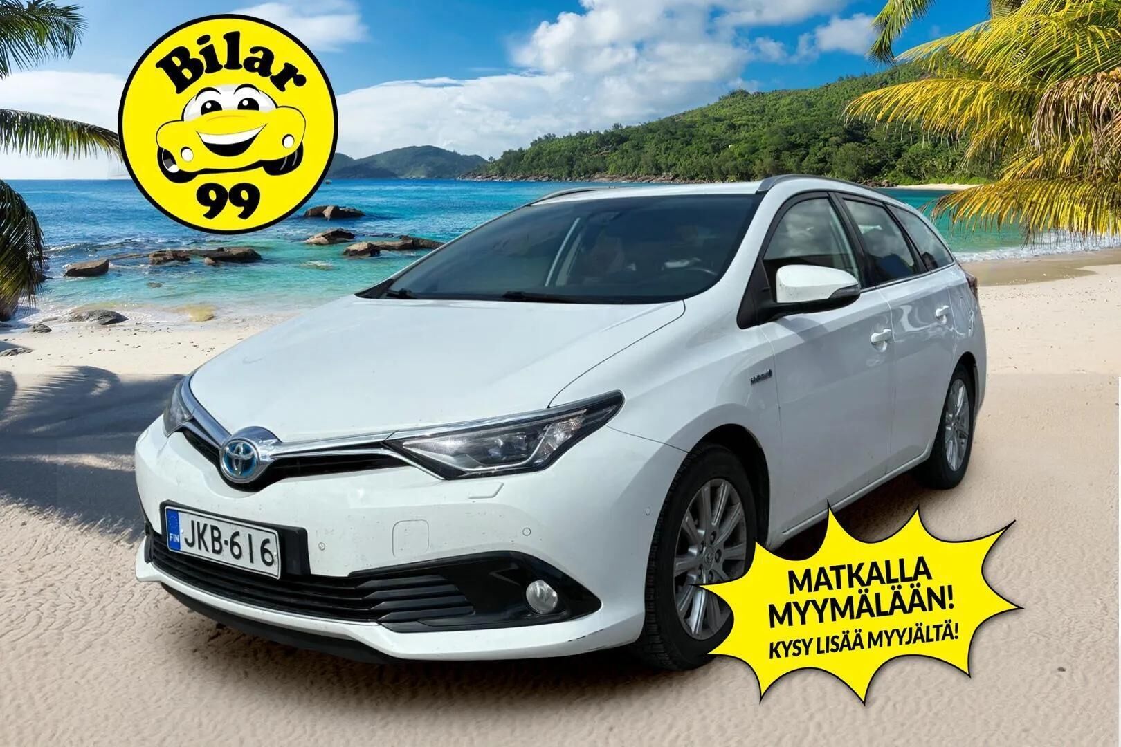 Toyota Auris 2016 Touring Sports 1,8 Hybrid Active - | Suomi-auto | P.Kamera | Vetokoukku | Navi | Vakkari | Tutkat | Kaistavahti | Törmäysvaroitin | 2X Renkaat & Aluvanteet |