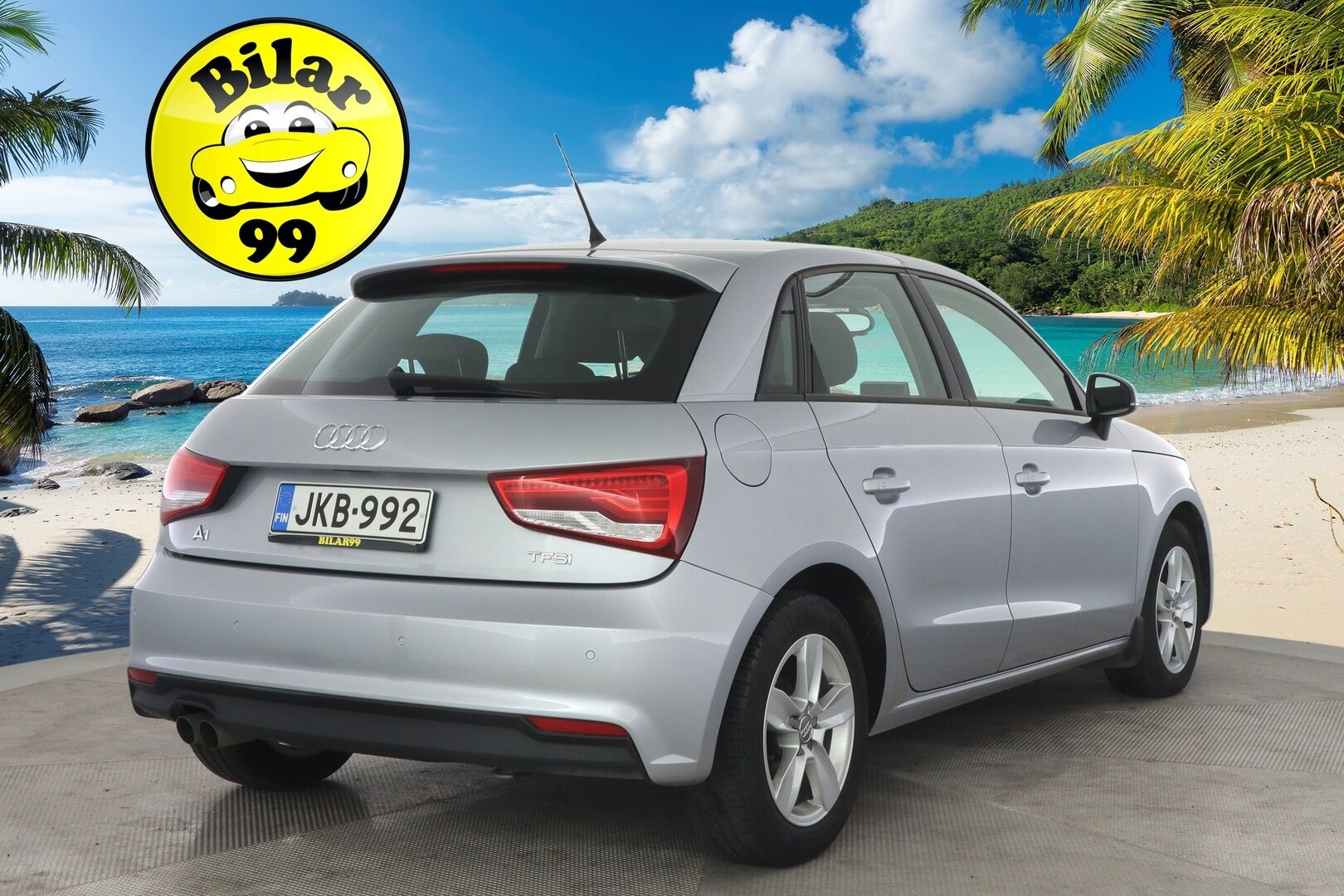 Audi A1 2016 Sportback Comfort 1,4 TFSI 92 kW S tronic */ Suomi-auto / Vakkari / Bluetooth / 2x merkkirenkaat /* - */ Siisti yksilö / Matalat käyttökulut / Ilmainen kotiintoimitus