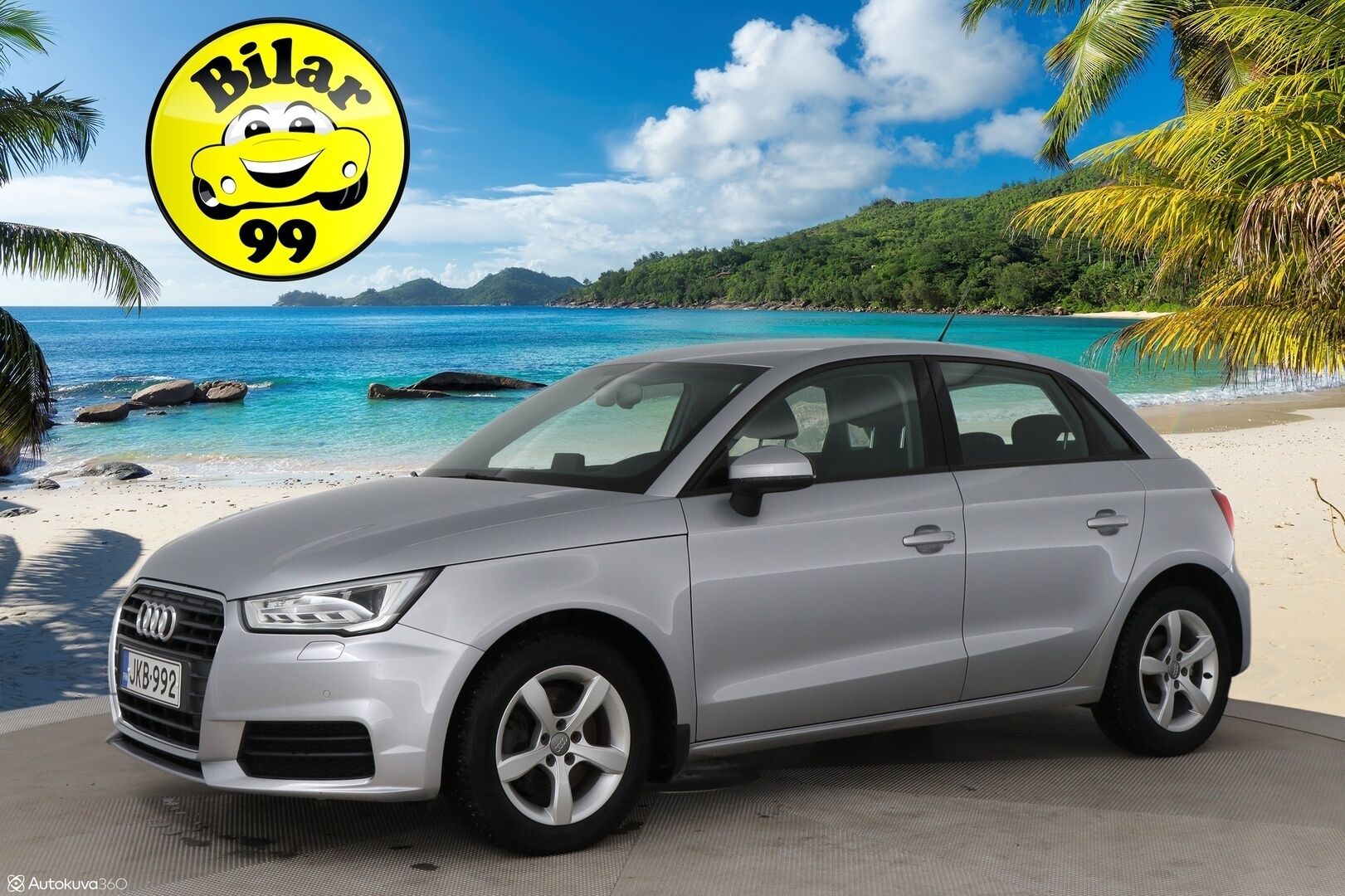 Audi A1 2016 Sportback Comfort 1,4 TFSI 92 kW S tronic - Suomi-auto / Vakionopeudensäädin / Peruutustutkat / Xenon / 2x renkaat / Metalliväri