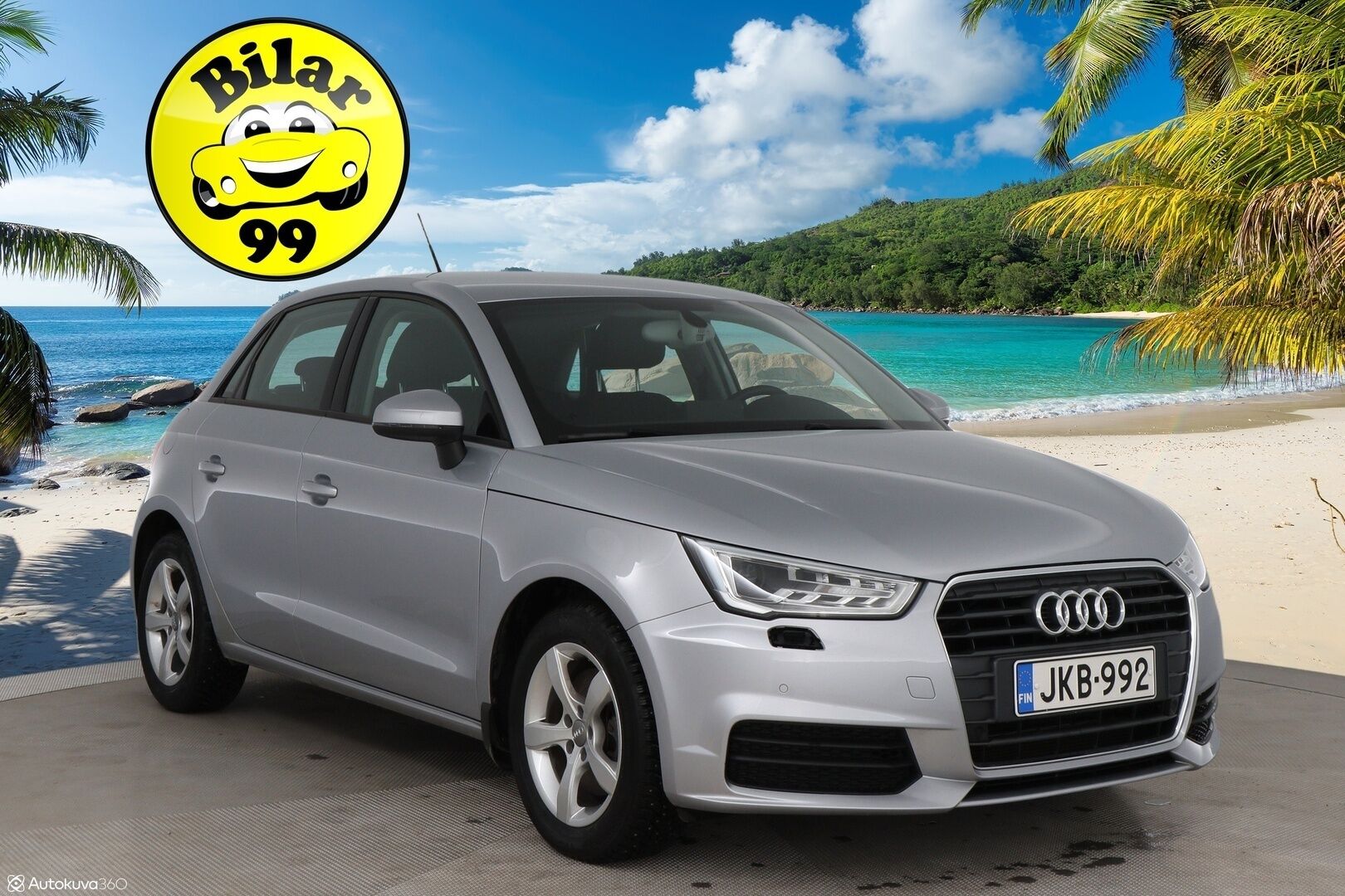Audi A1 2016 Sportback Comfort 1,4 TFSI 92 kW S tronic - Suomi-auto / Vakionopeudensäädin / Peruutustutkat / Xenon / 2x renkaat / Metalliväri