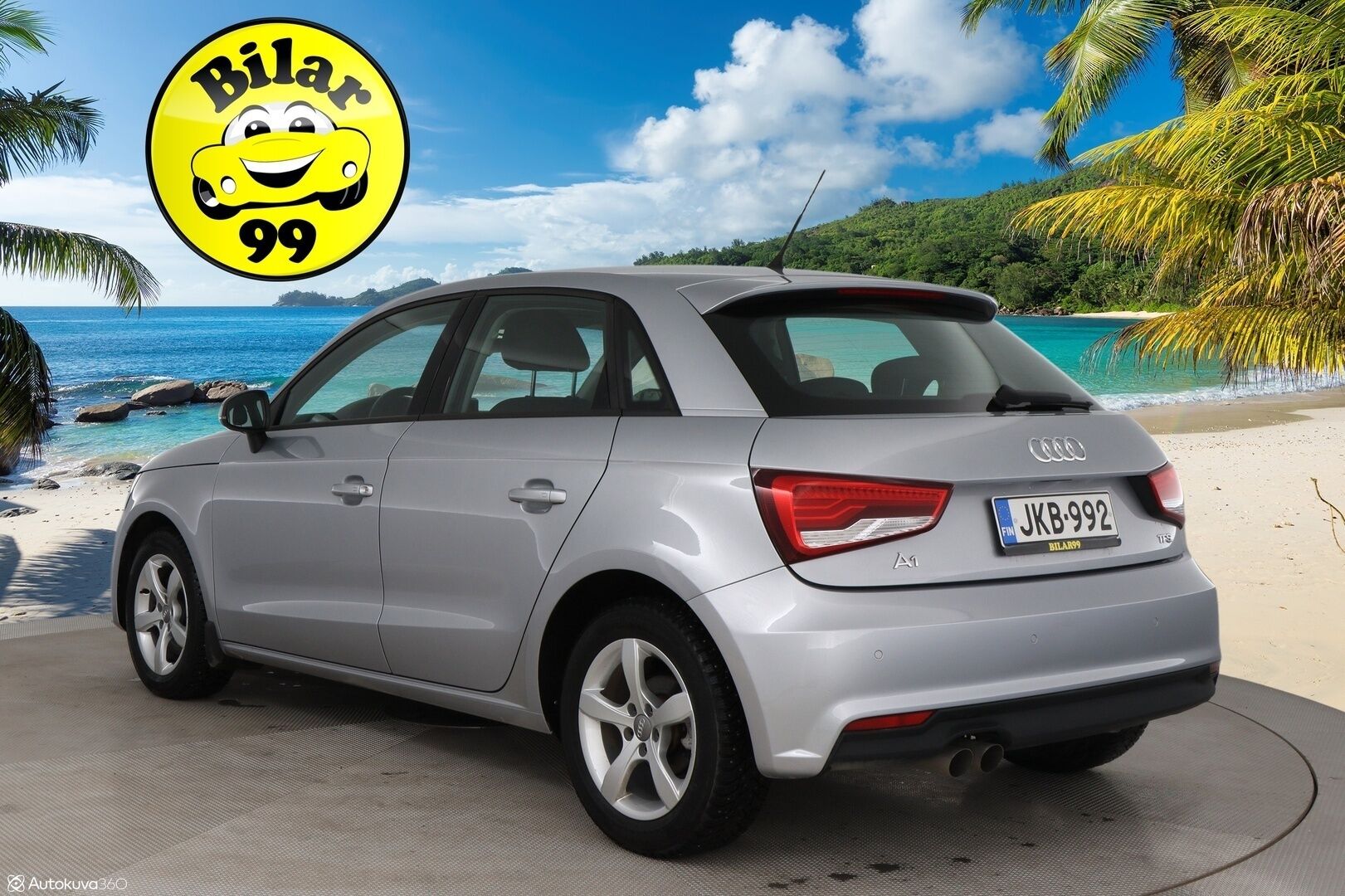 Audi A1 2016 Sportback Comfort 1,4 TFSI 92 kW S tronic - Suomi-auto / Vakionopeudensäädin / Peruutustutkat / Xenon / 2x renkaat / Metalliväri